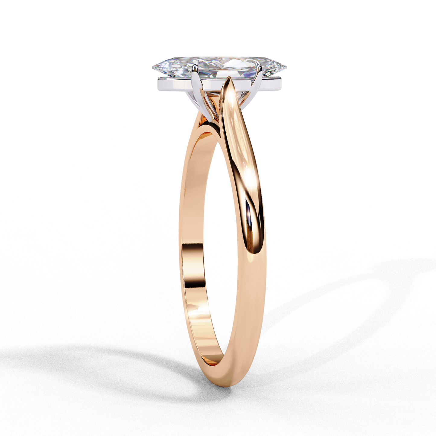 Classic Marquise Cut Solitaire Ring