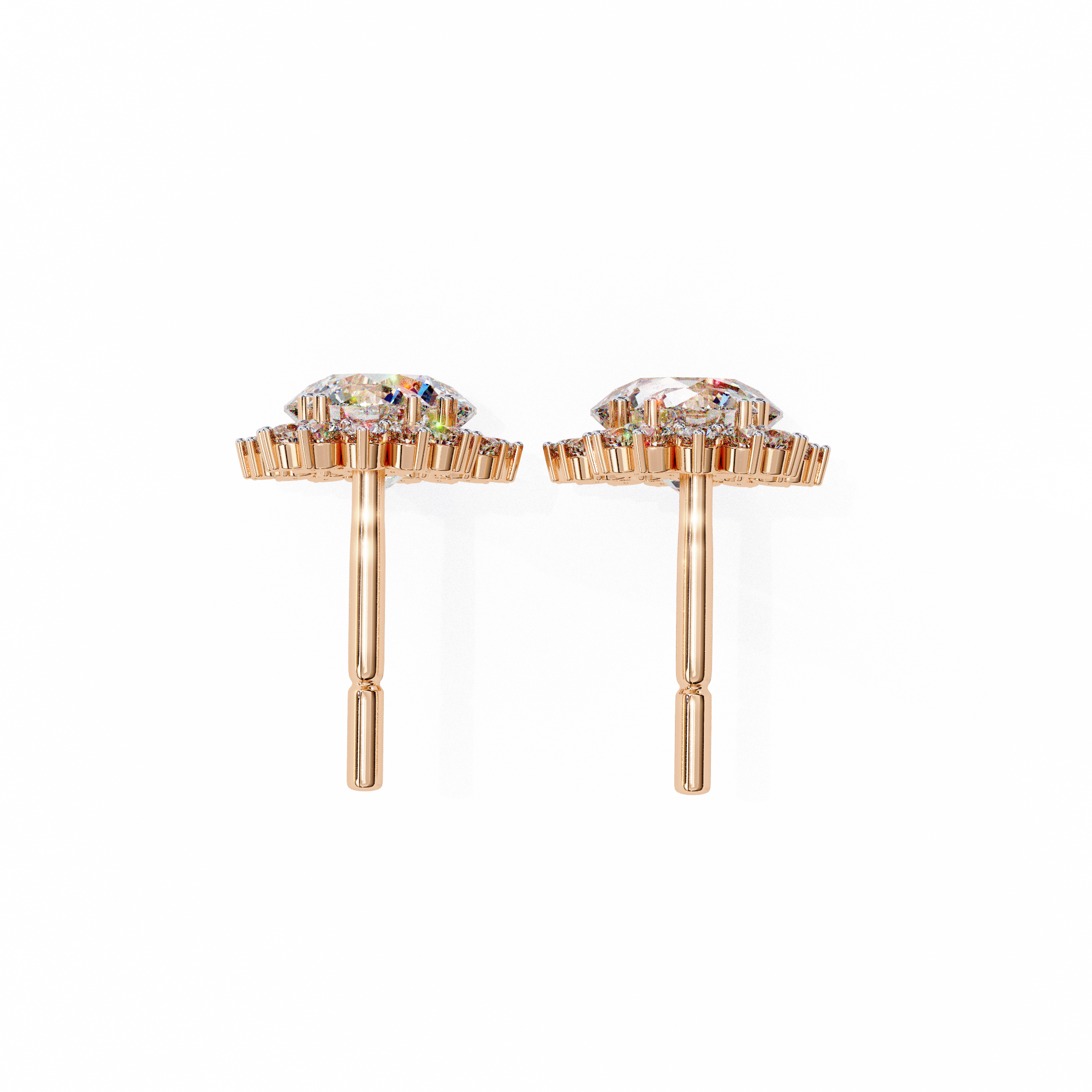 Floral Cluster Earrings