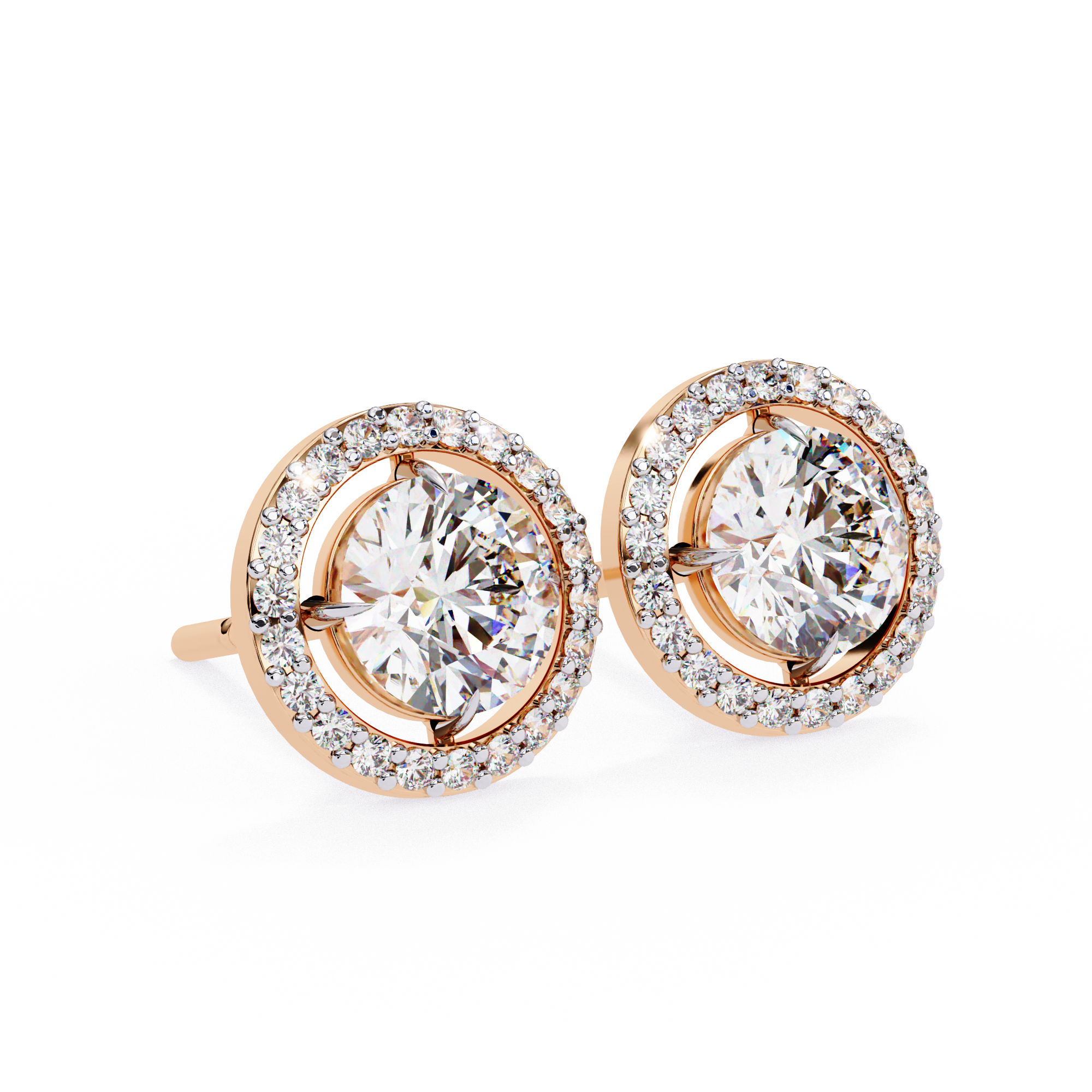 Buy Classic Round Diamond Studs
