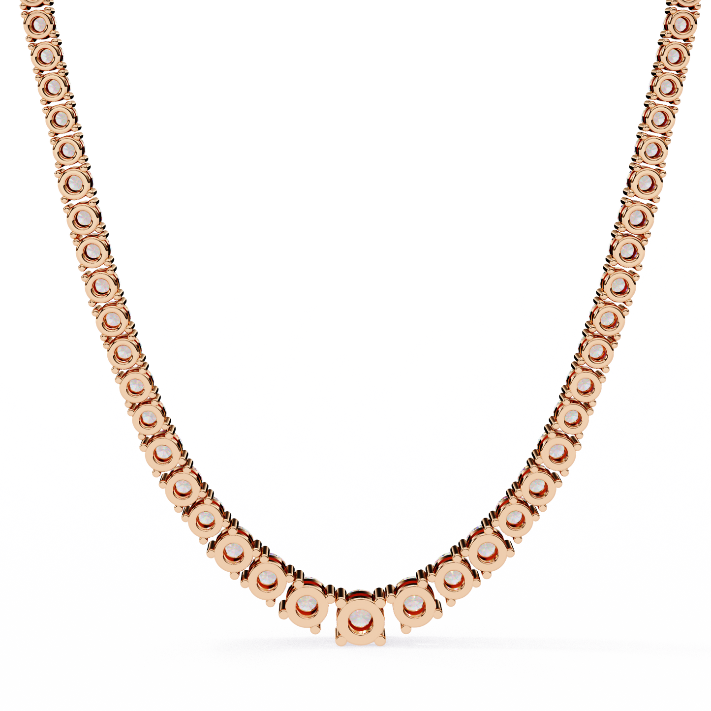 Lab Grown Diamond Tennis Necklace