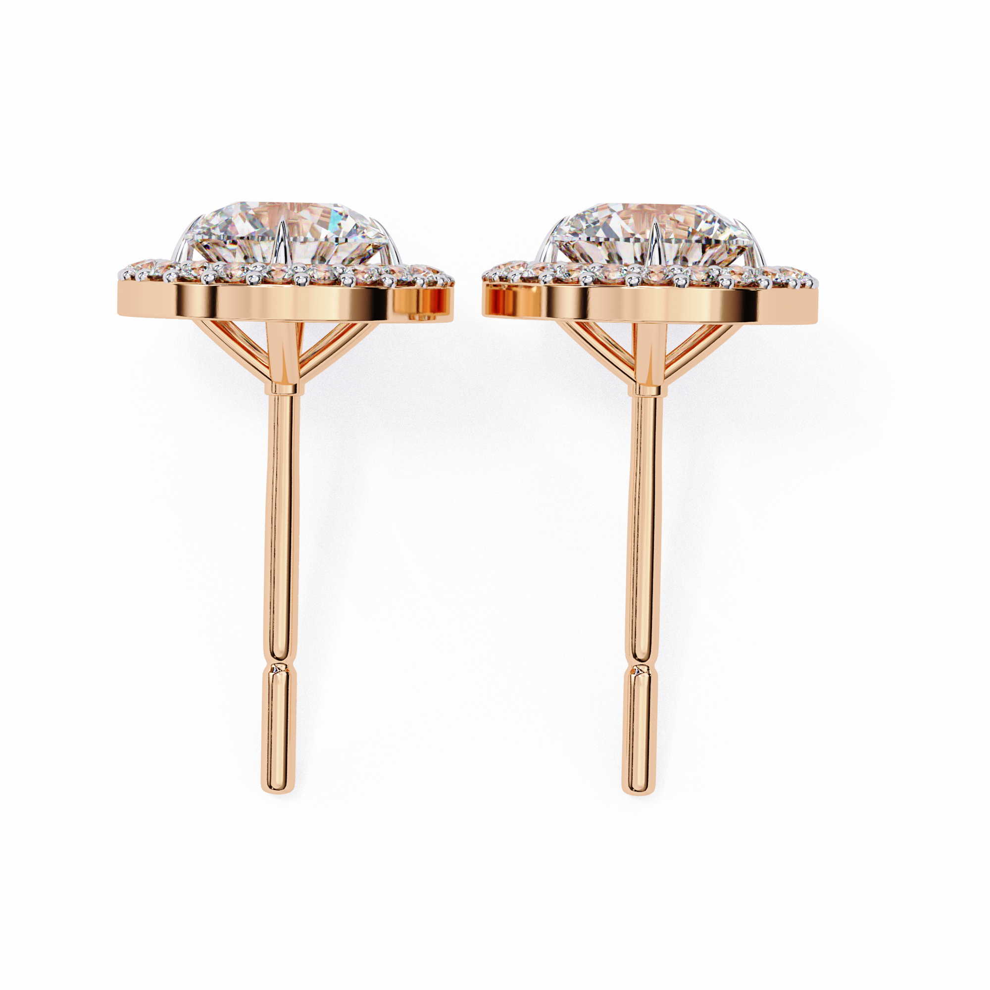 Buy Classic Round Diamond Studs