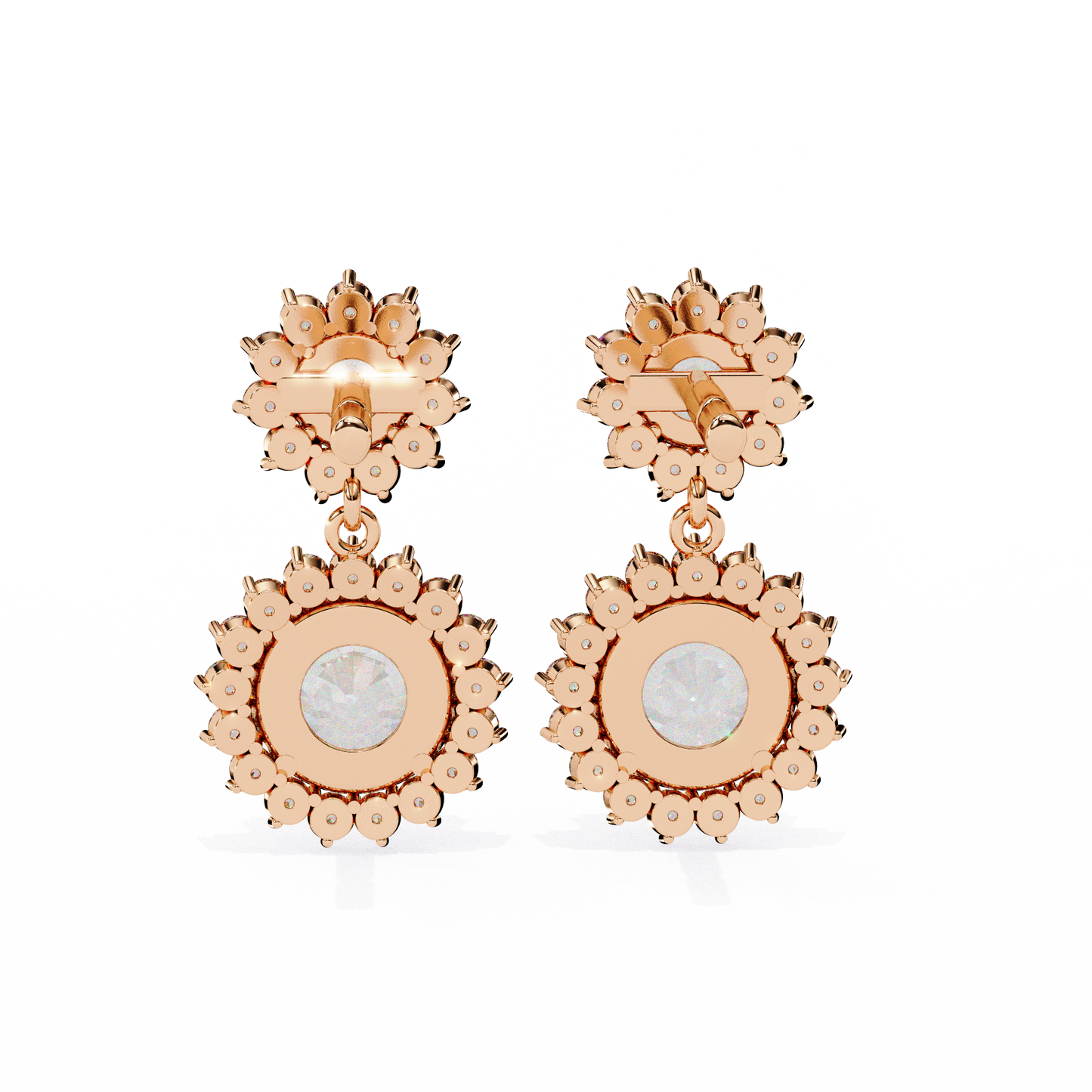 Floral Cluster Earrings