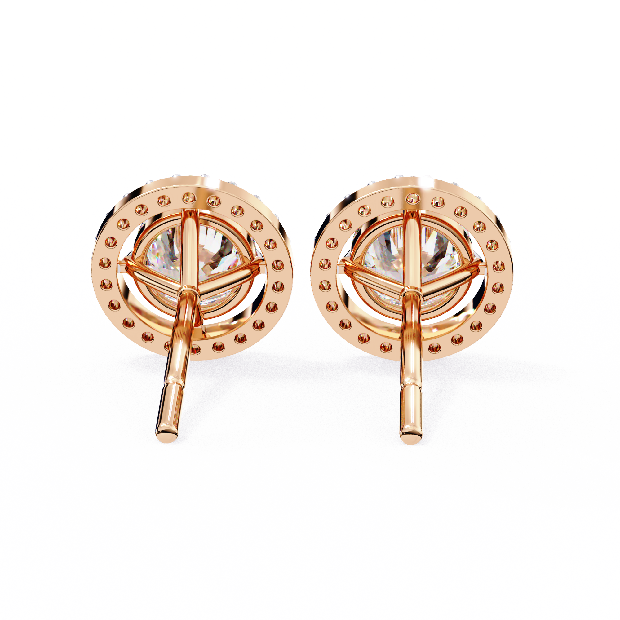 Buy Classic Round Diamond Studs