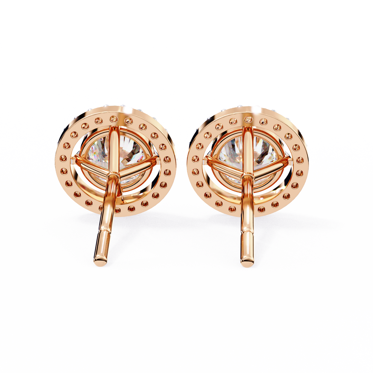 Buy Classic Round Diamond Studs