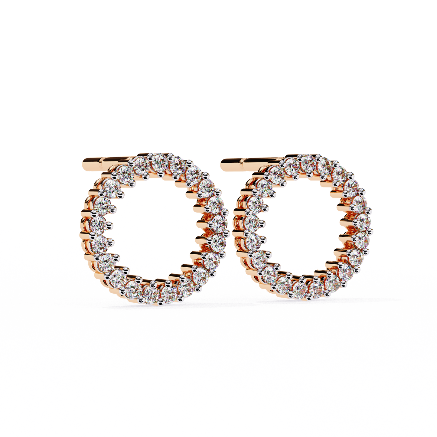 ROUND EARRING IN ROUND SHAPE