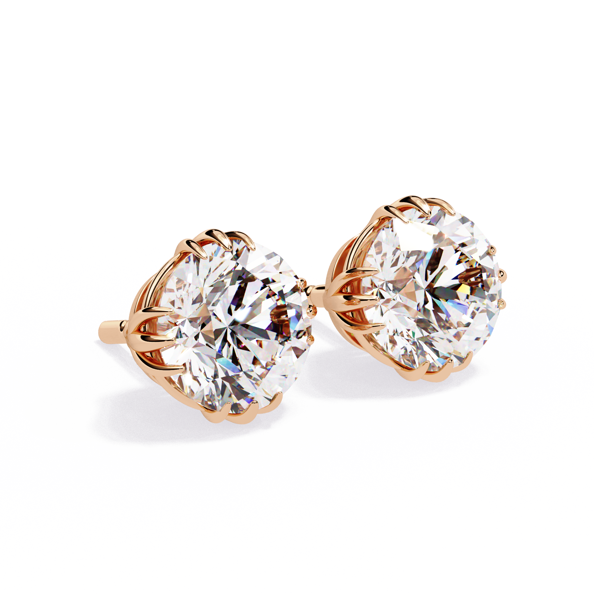 Trinity 2-carat Diamond Studs