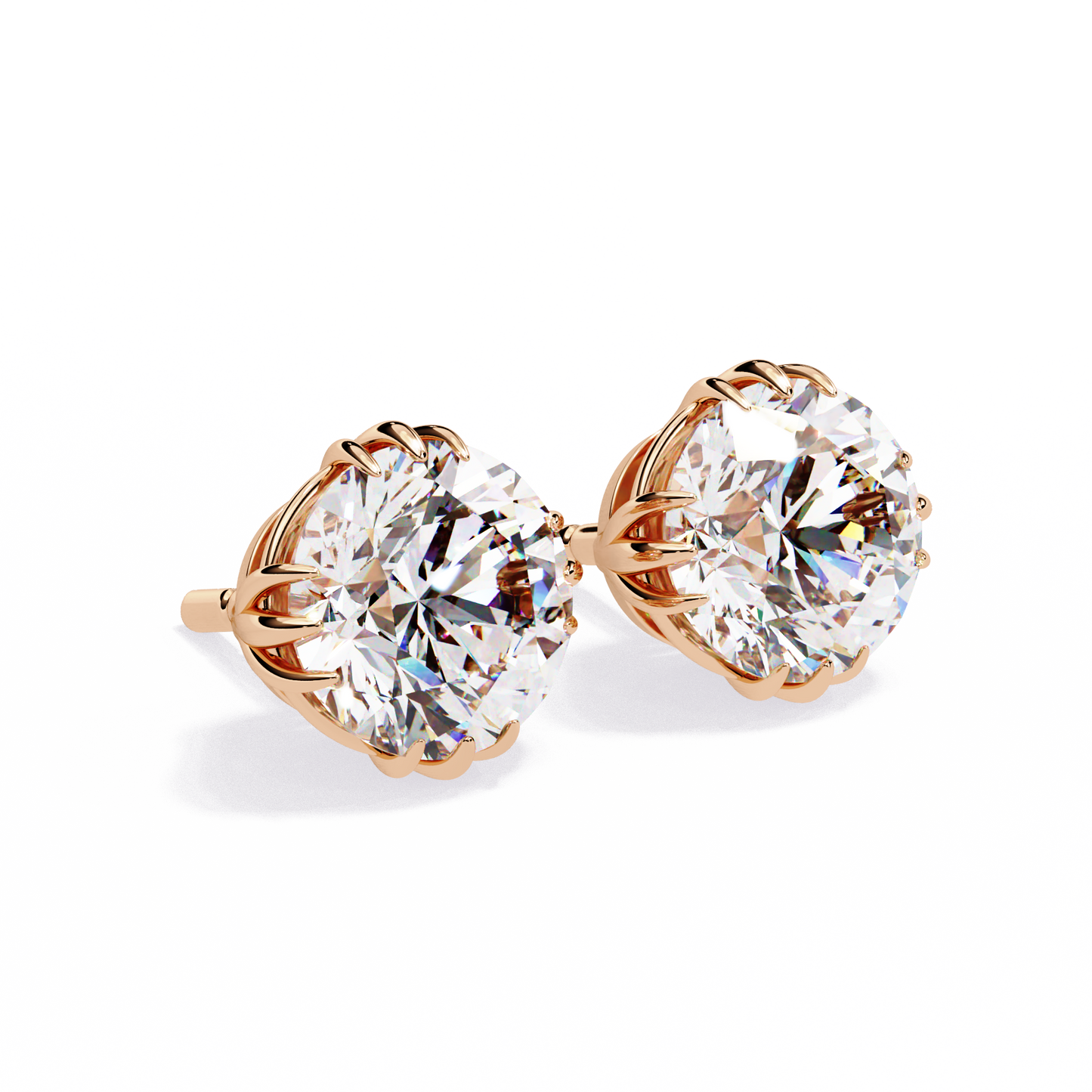 Trinity 2-carat Diamond Studs