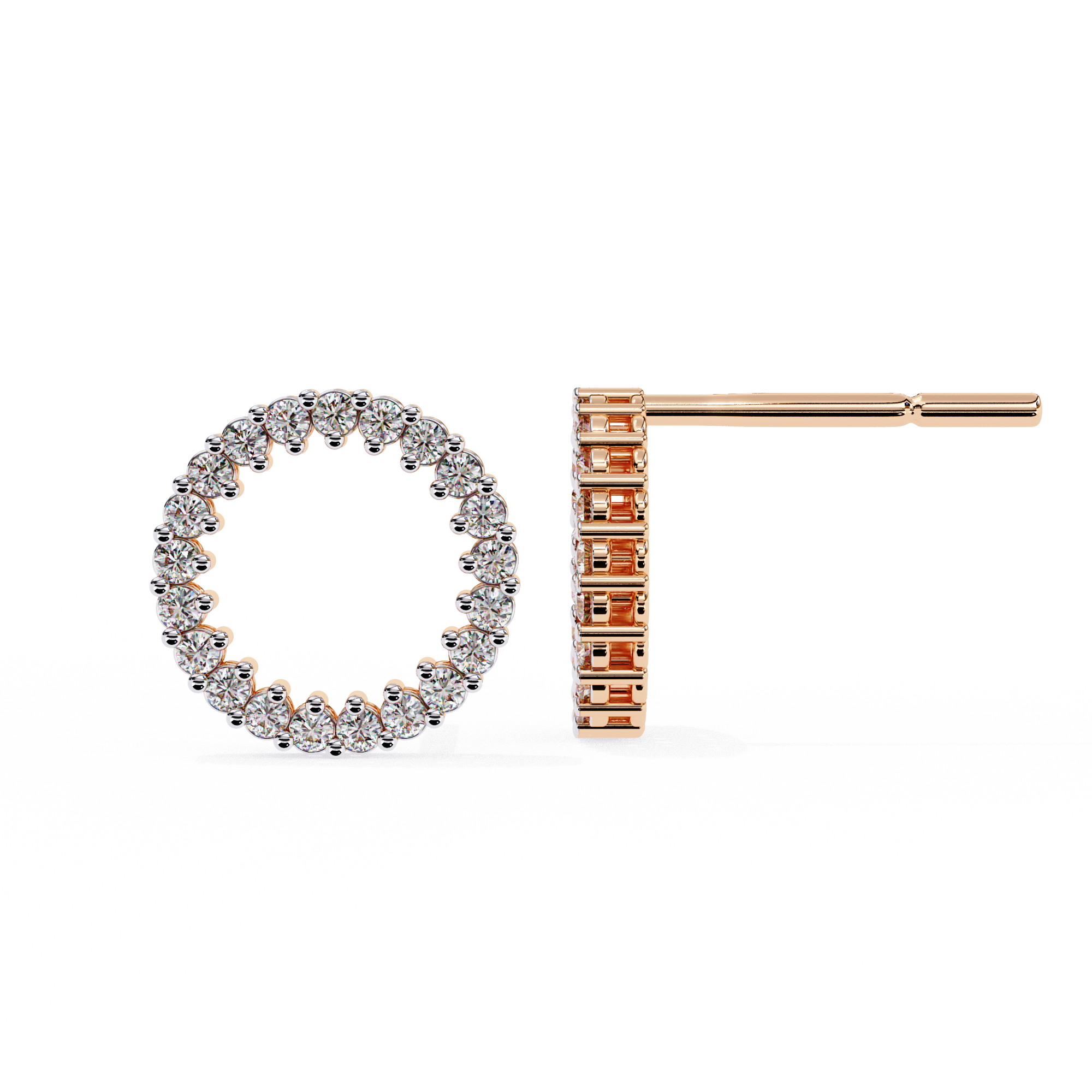 ROUND EARRING IN ROUND SHAPE