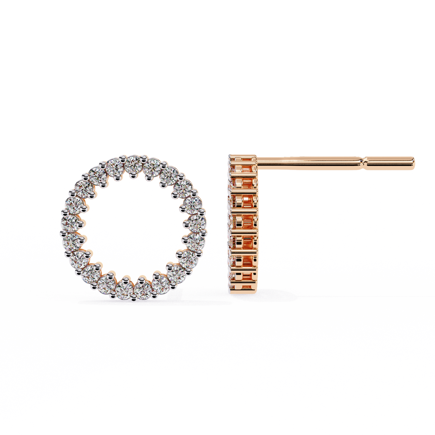 ROUND EARRING IN ROUND SHAPE