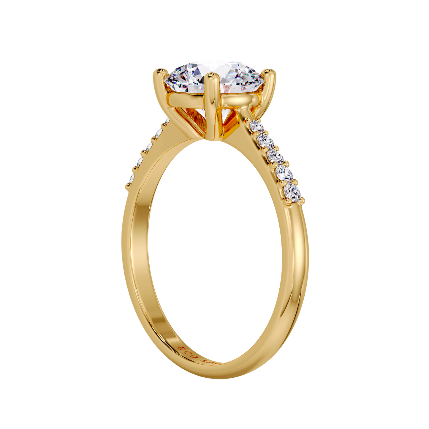 ROUND DIAMOND SOLITAIRE RING