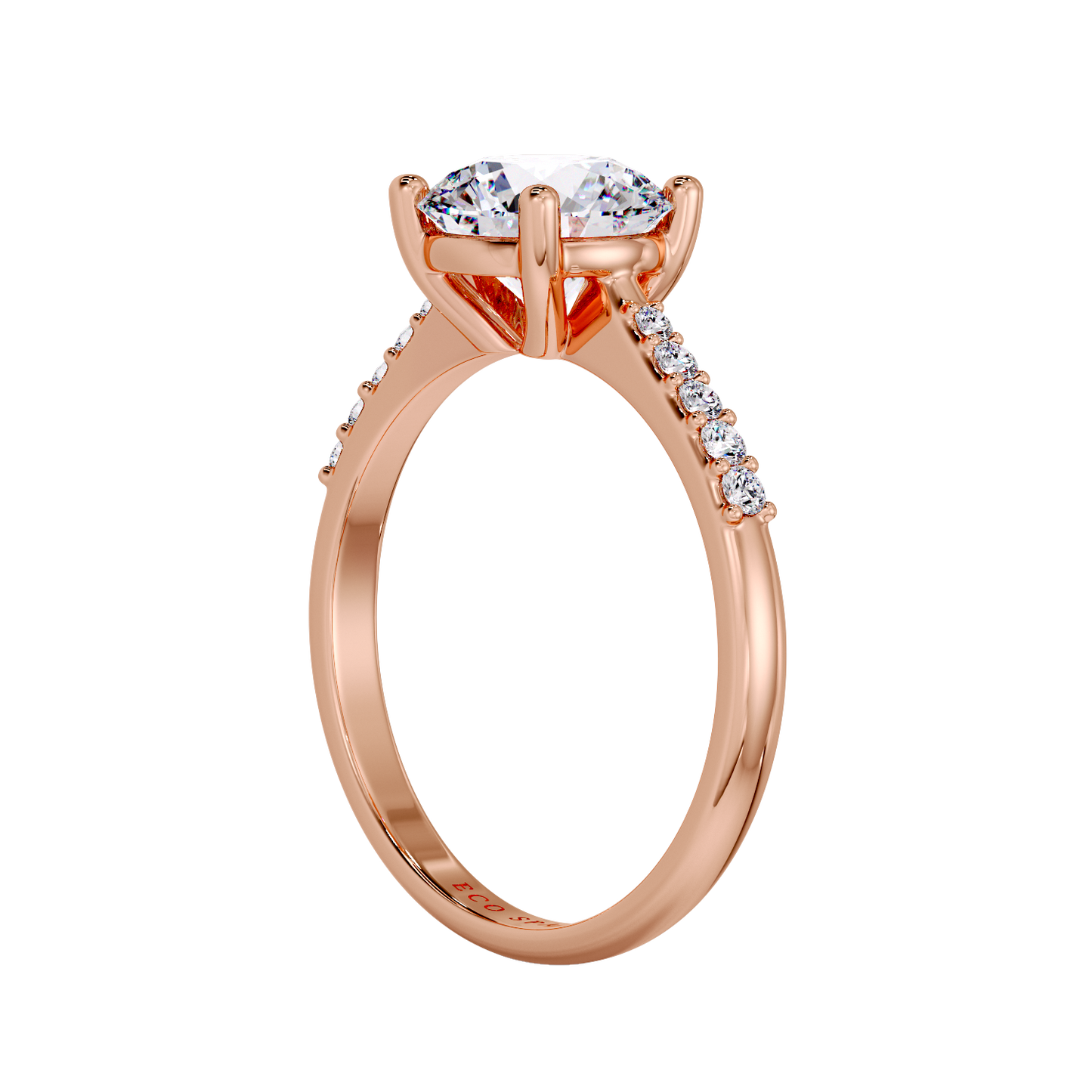 ROUND DIAMOND SOLITAIRE RING
