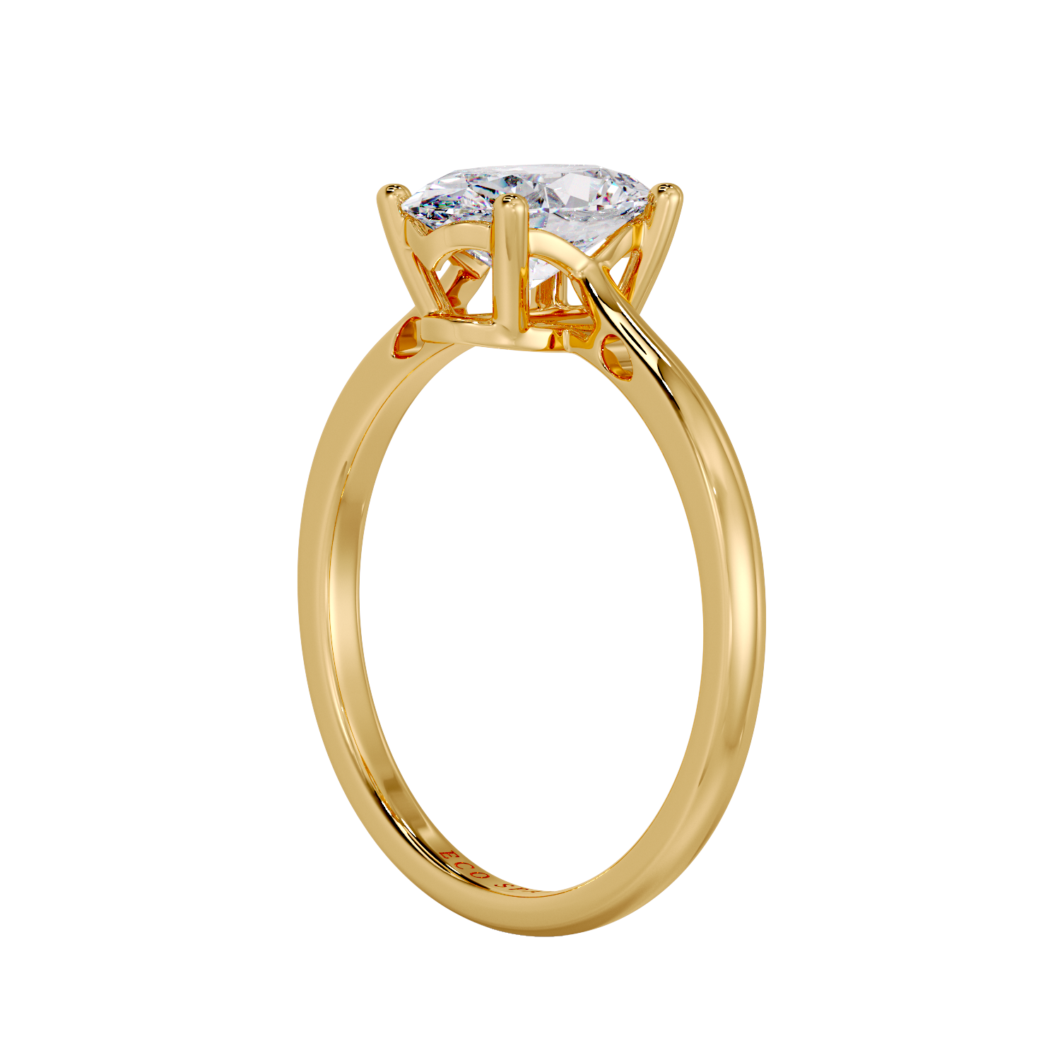 OVAL DIAMOND RING