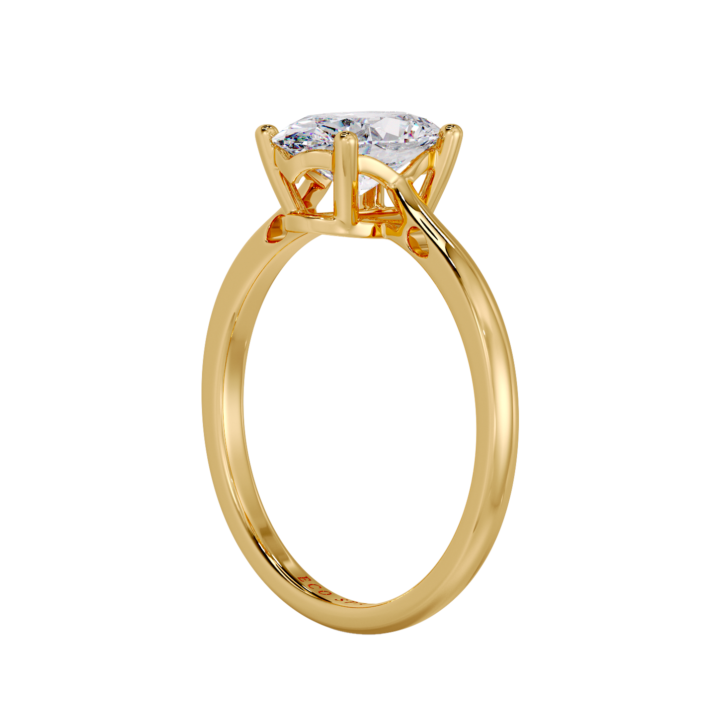 OVAL DIAMOND RING
