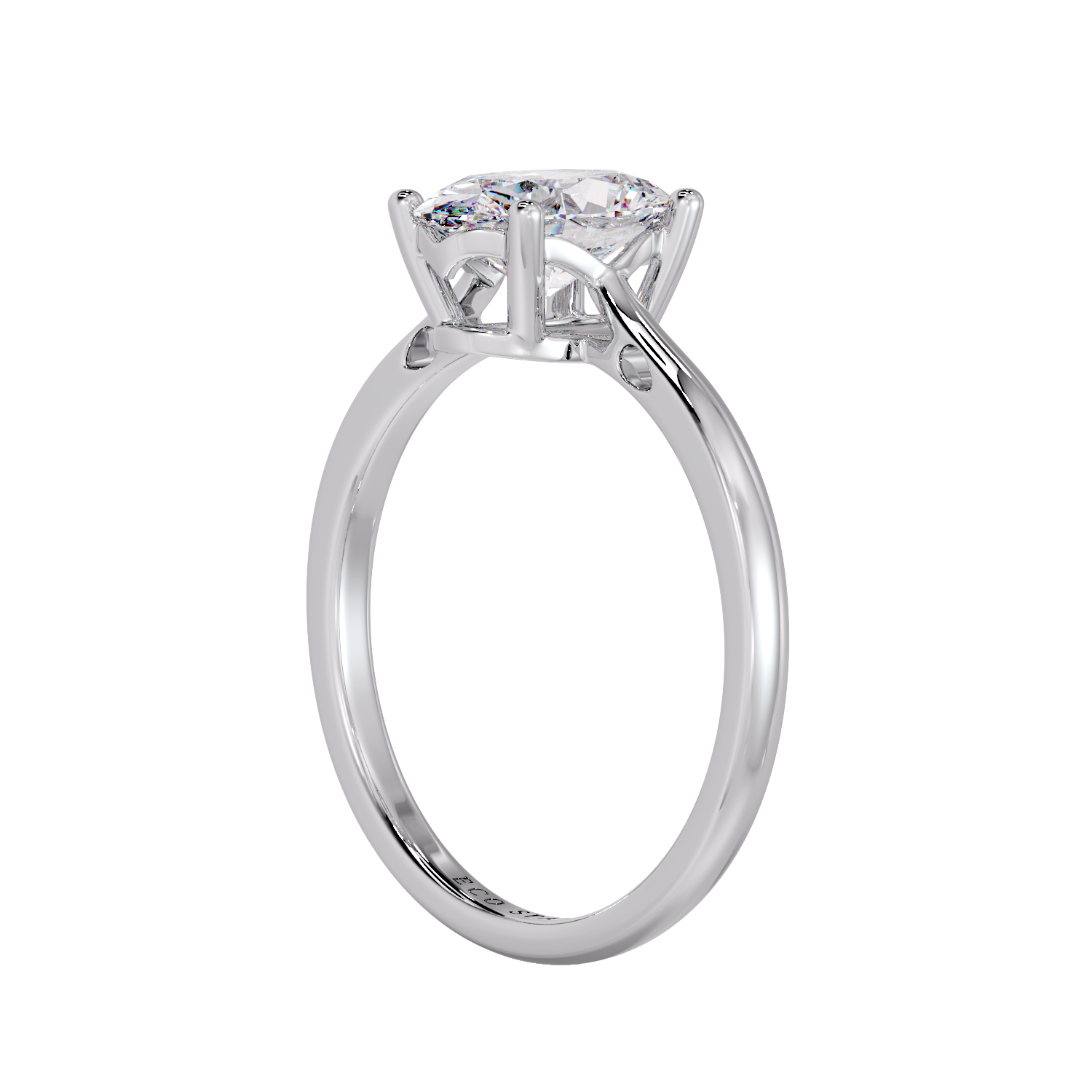 OVAL DIAMOND RING