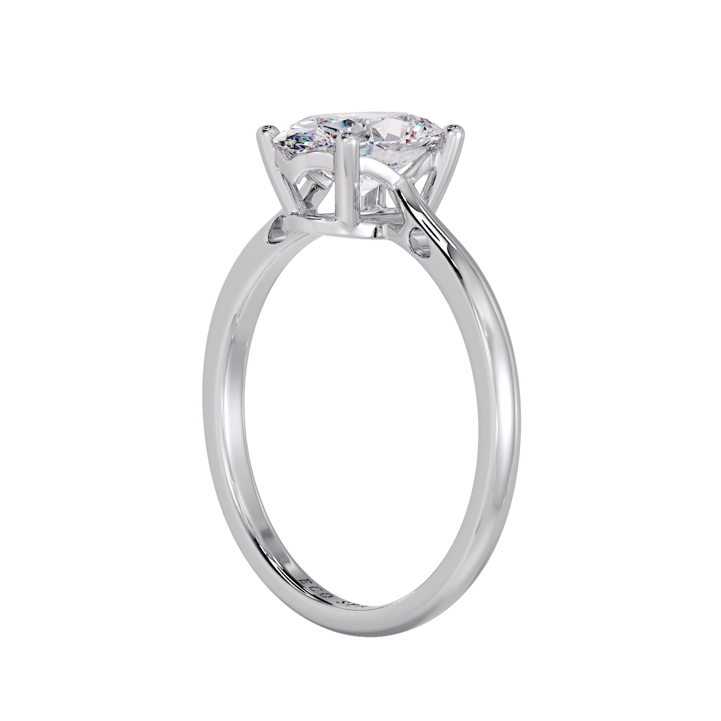 OVAL DIAMOND RING