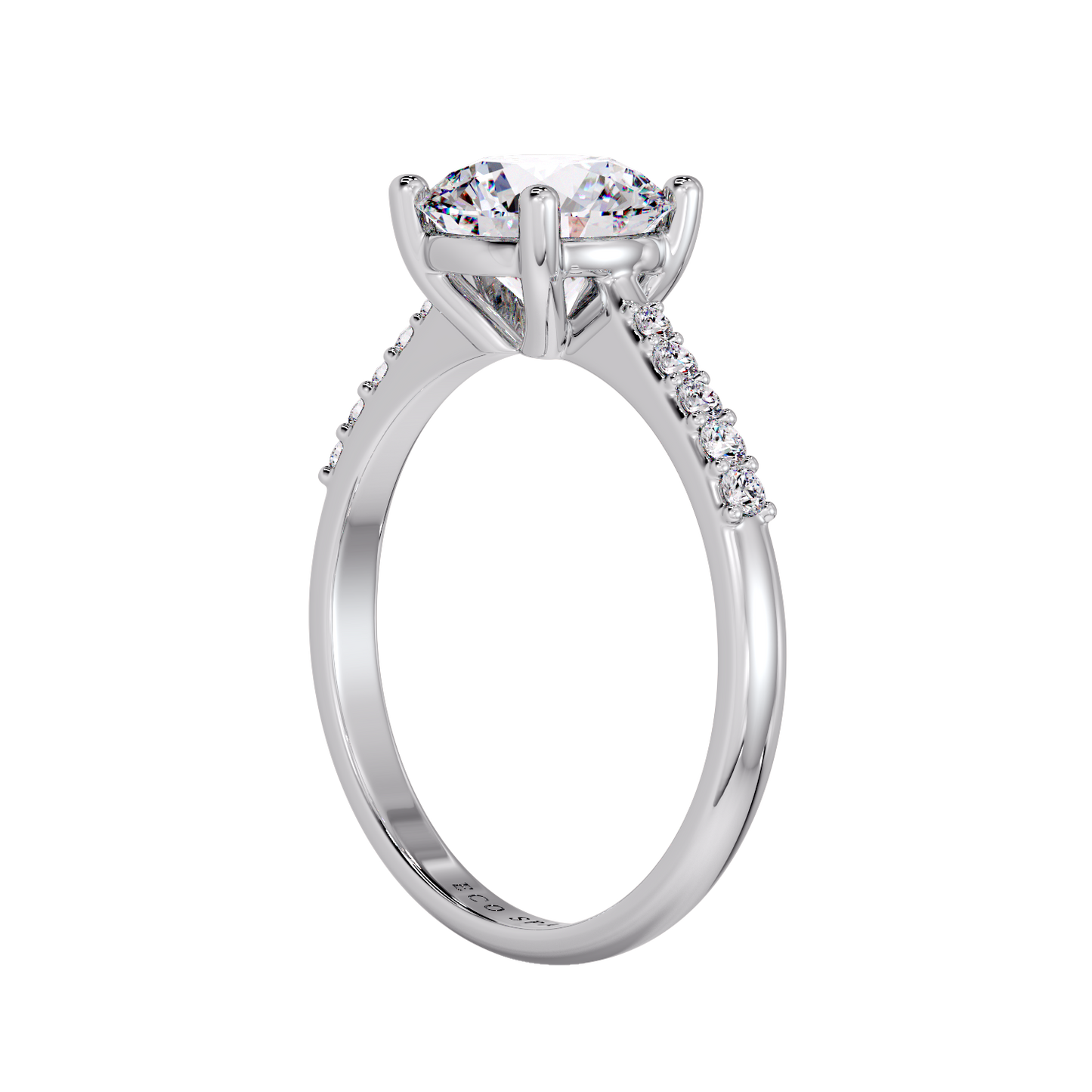 ROUND DIAMOND SOLITAIRE RING