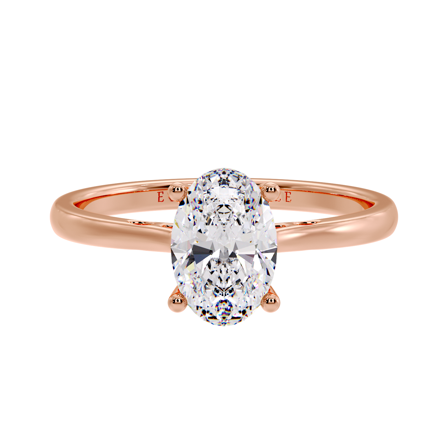 OVAL DIAMOND RING