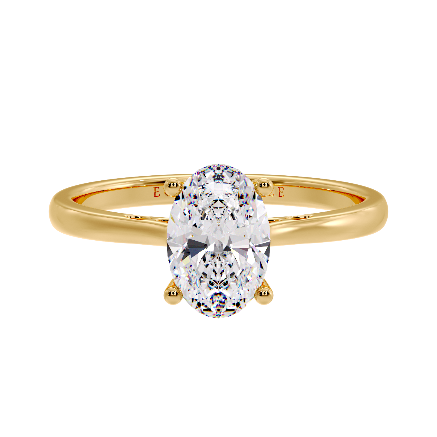 OVAL DIAMOND RING