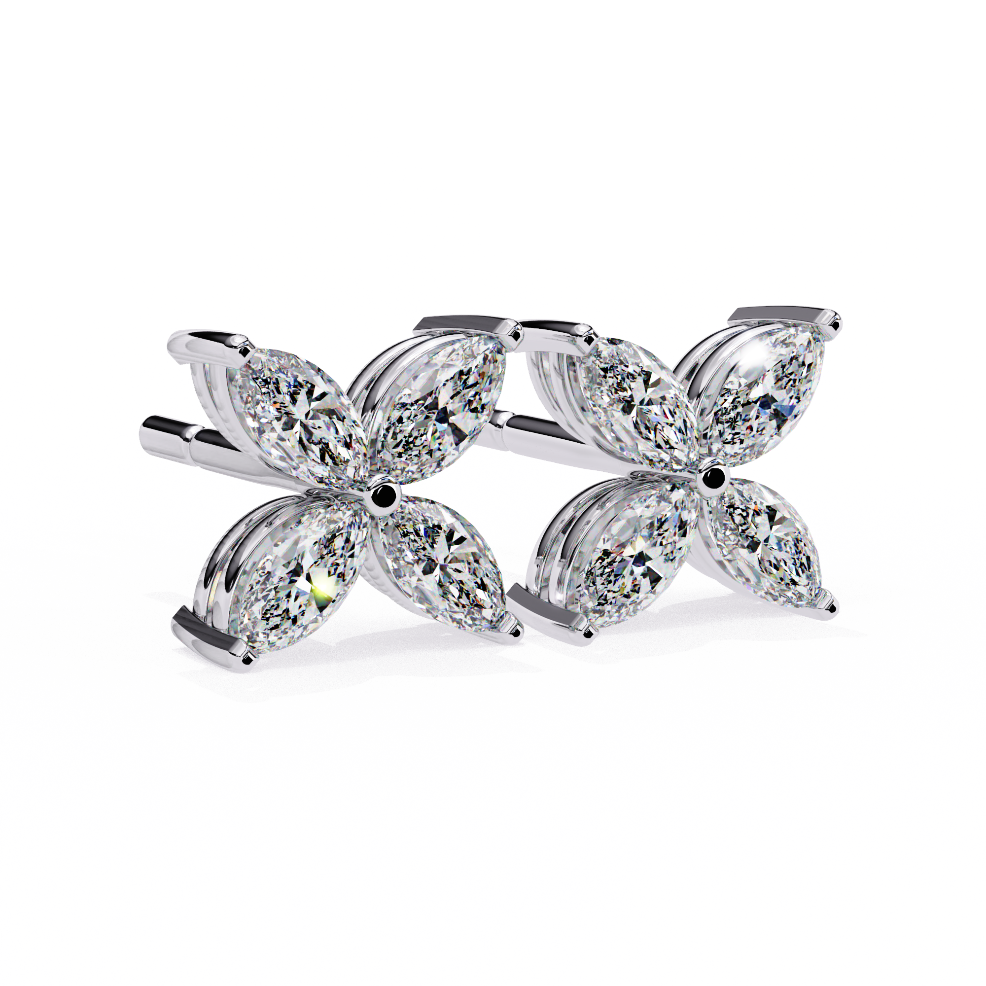 Marquise Diamond Earring