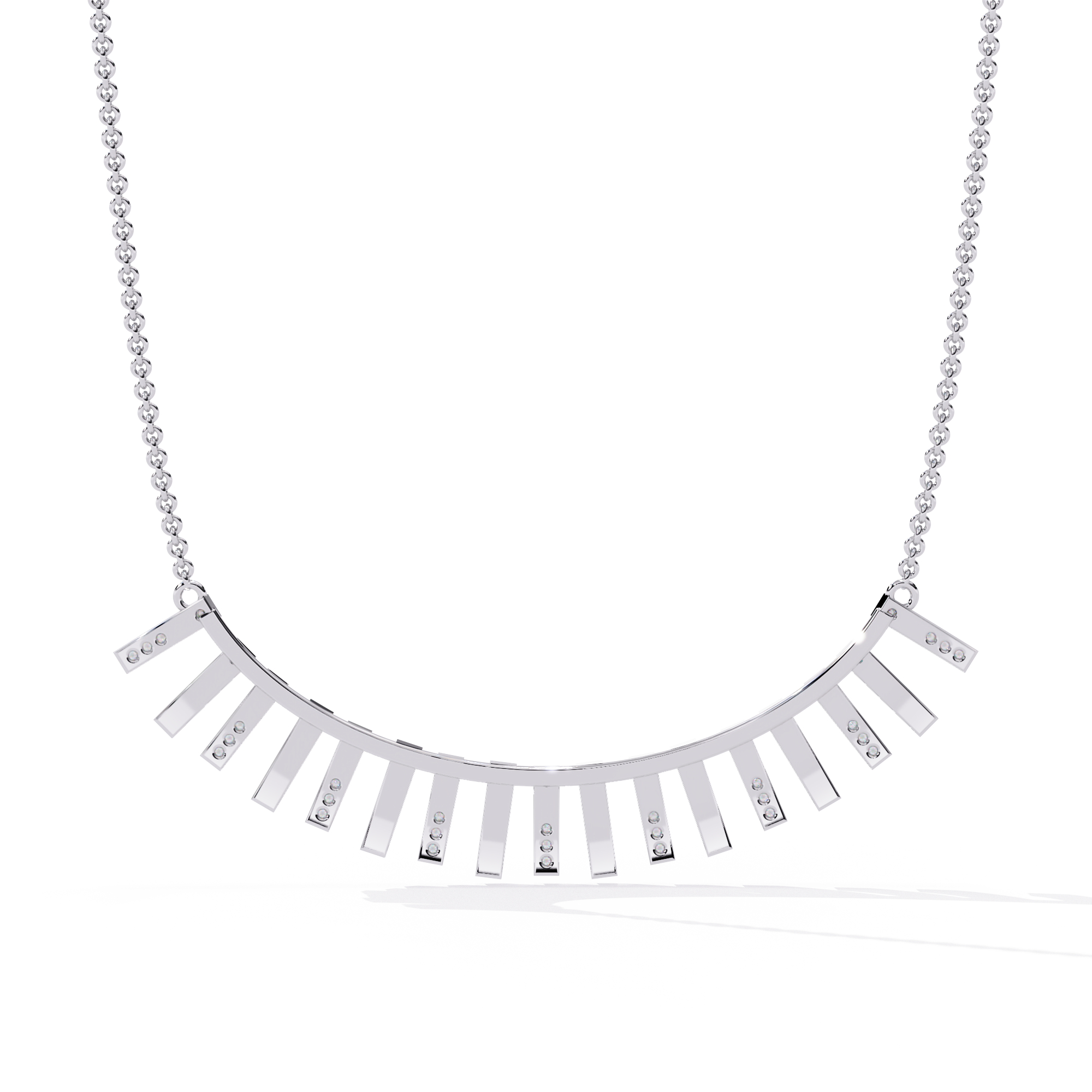 Lab Grown Diamond Infinity Glow Necklace