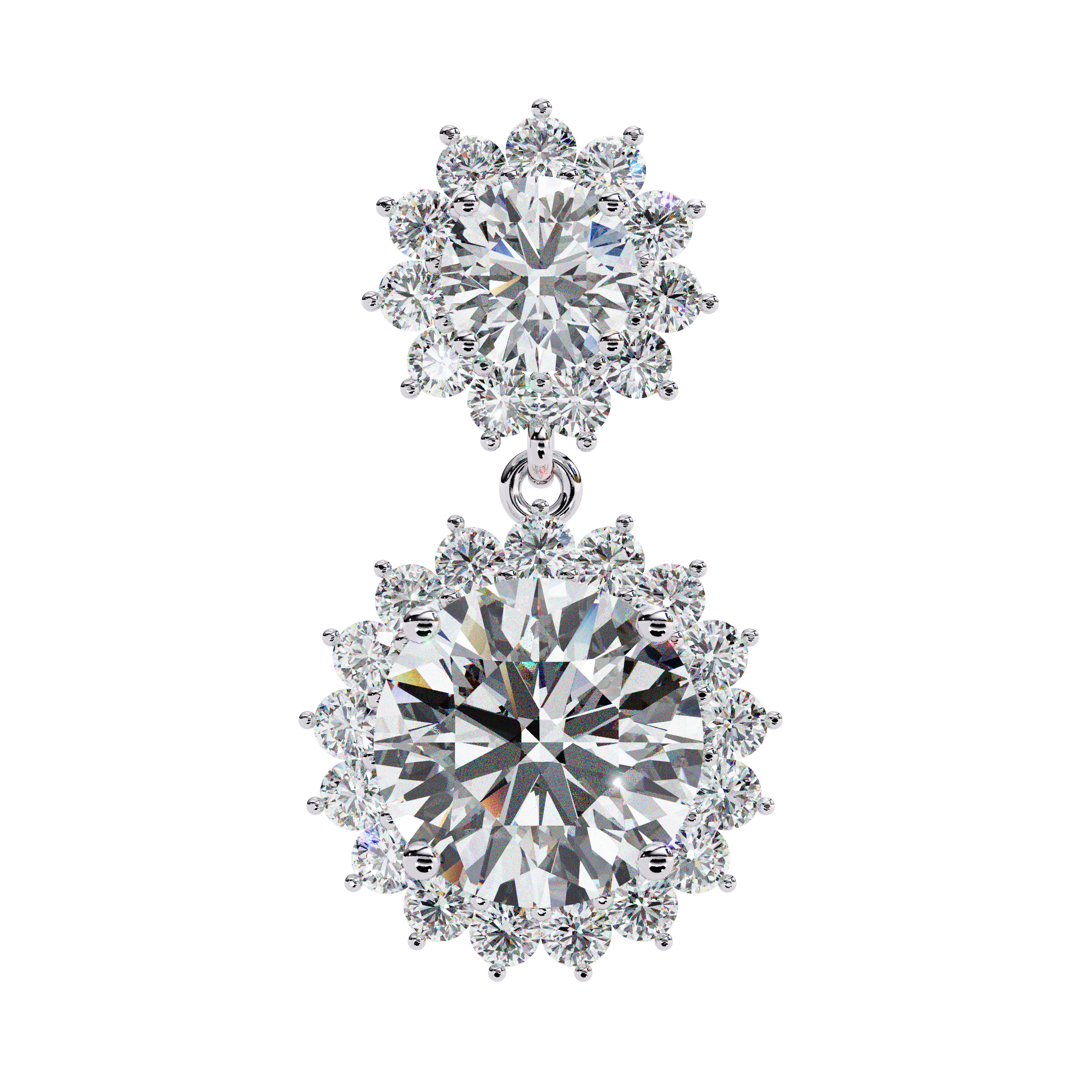 Floral Cluster Earrings