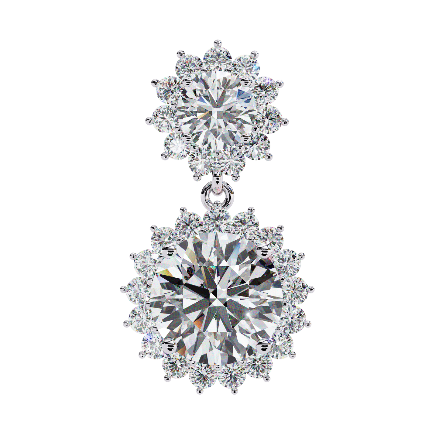 Floral Cluster Earrings