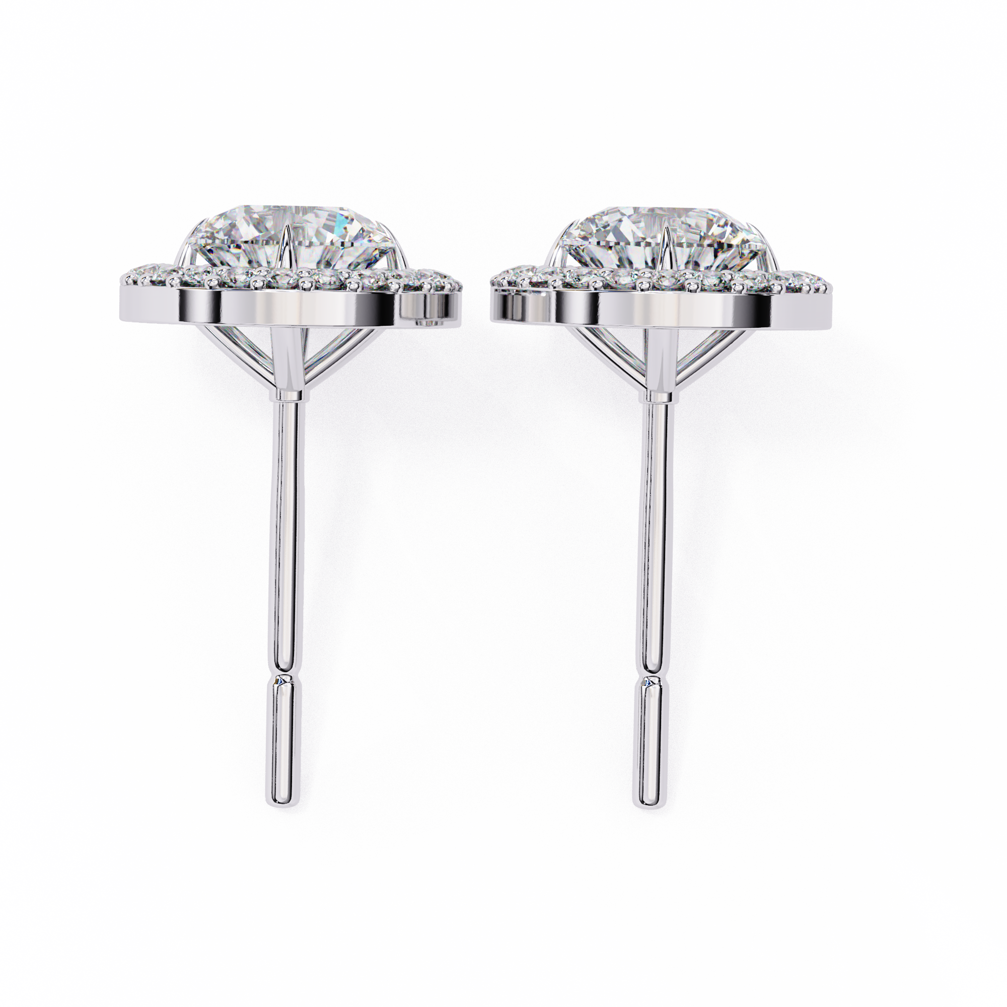 Buy Classic Round Diamond Studs