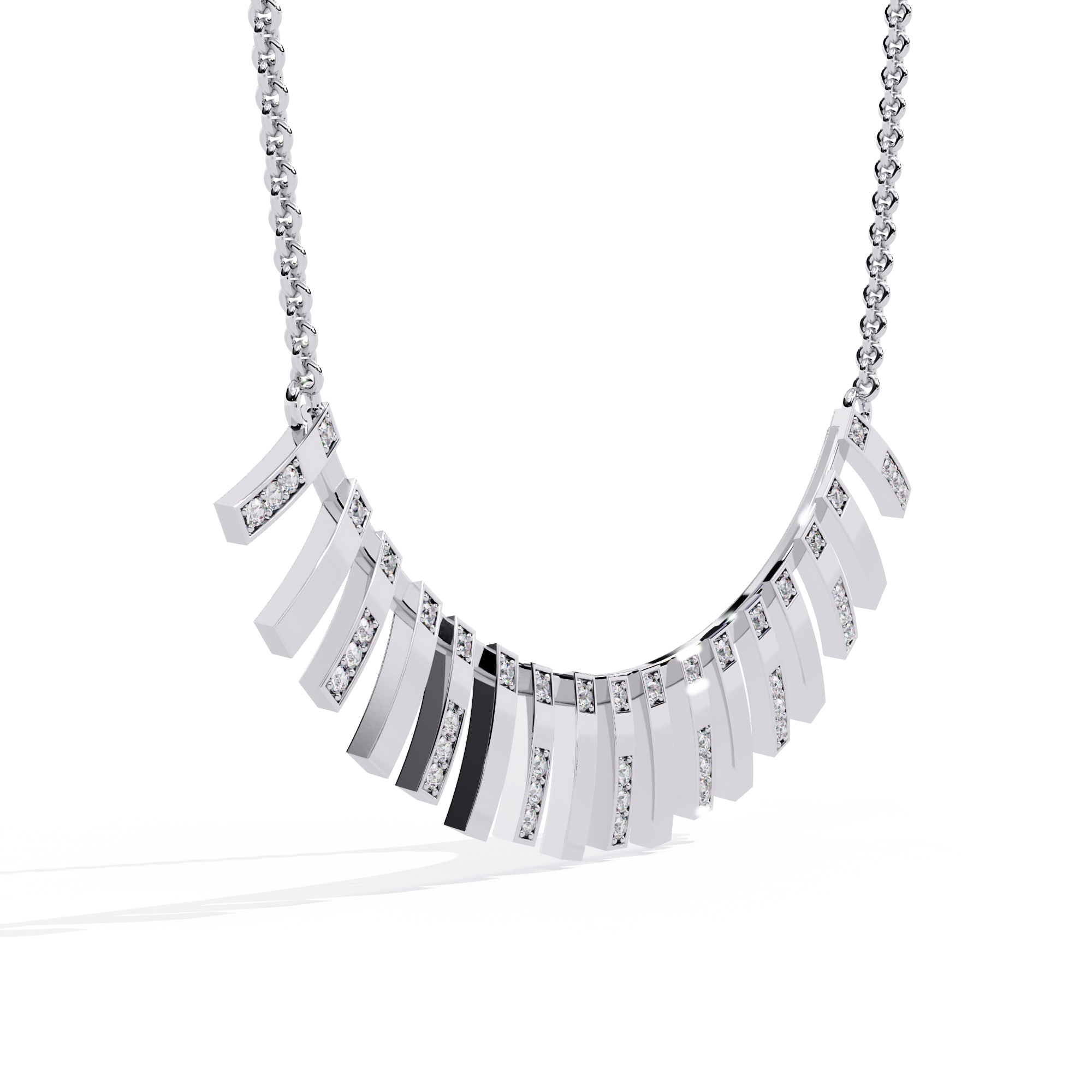 Lab Grown Diamond Infinity Glow Necklace