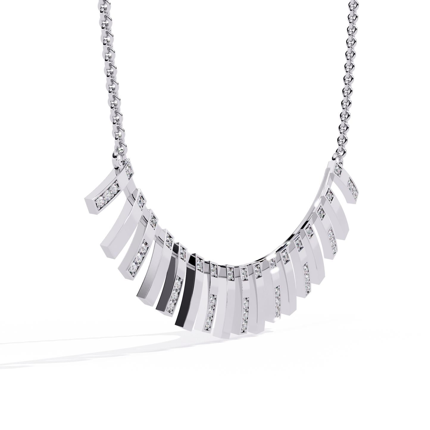 Lab Grown Diamond Infinity Glow Necklace