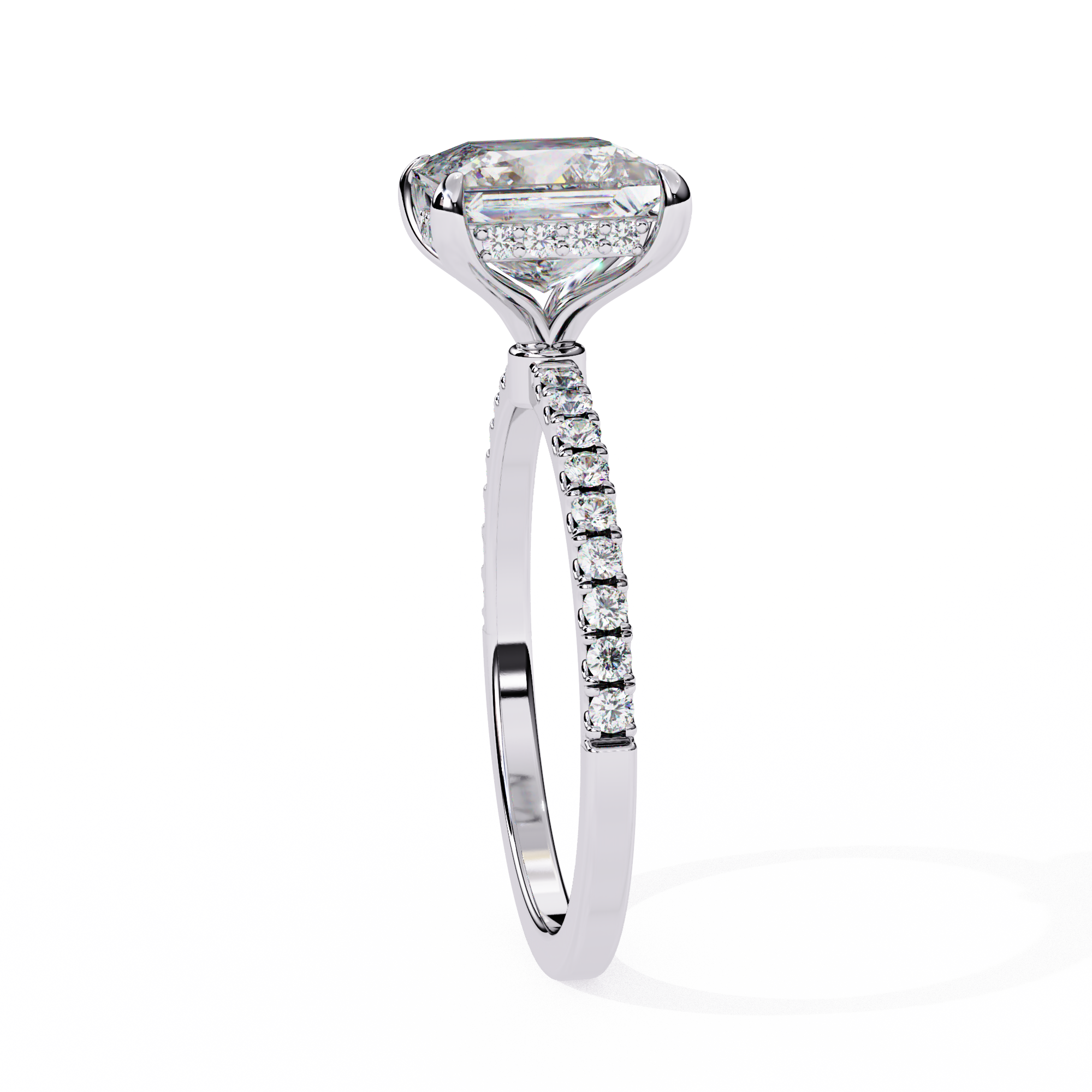 Princess cut Lab Grown Diamond Diamond