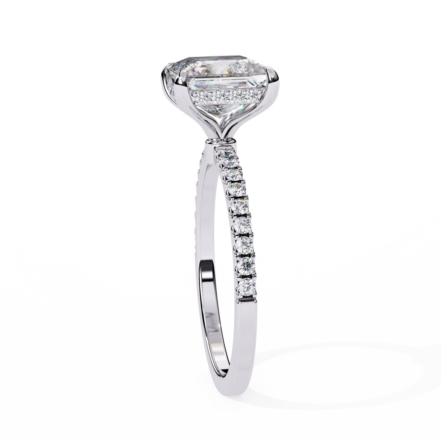 Princess cut Lab Grown Diamond Diamond
