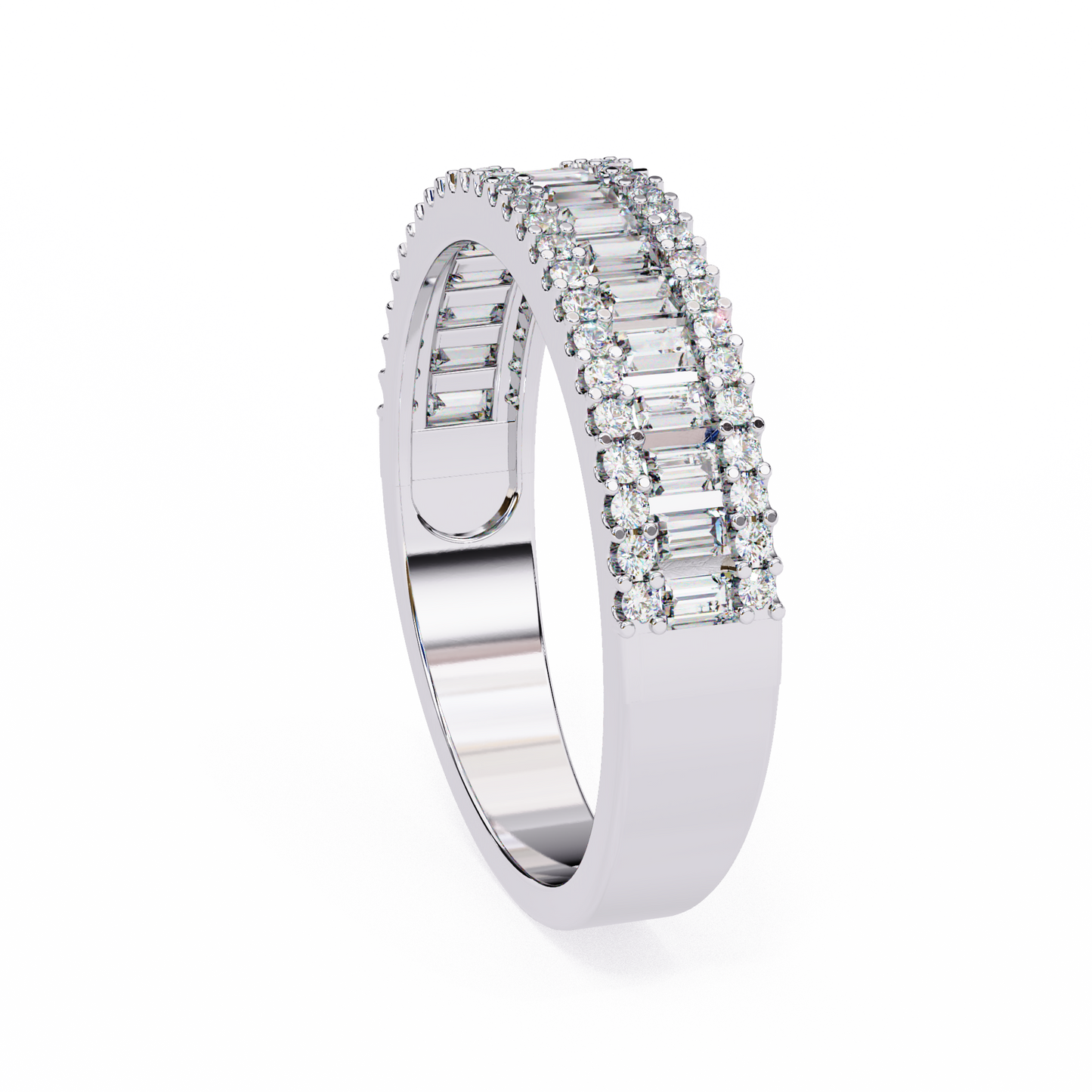 Luxury Lab-grown Diamond Eternity Band Ring