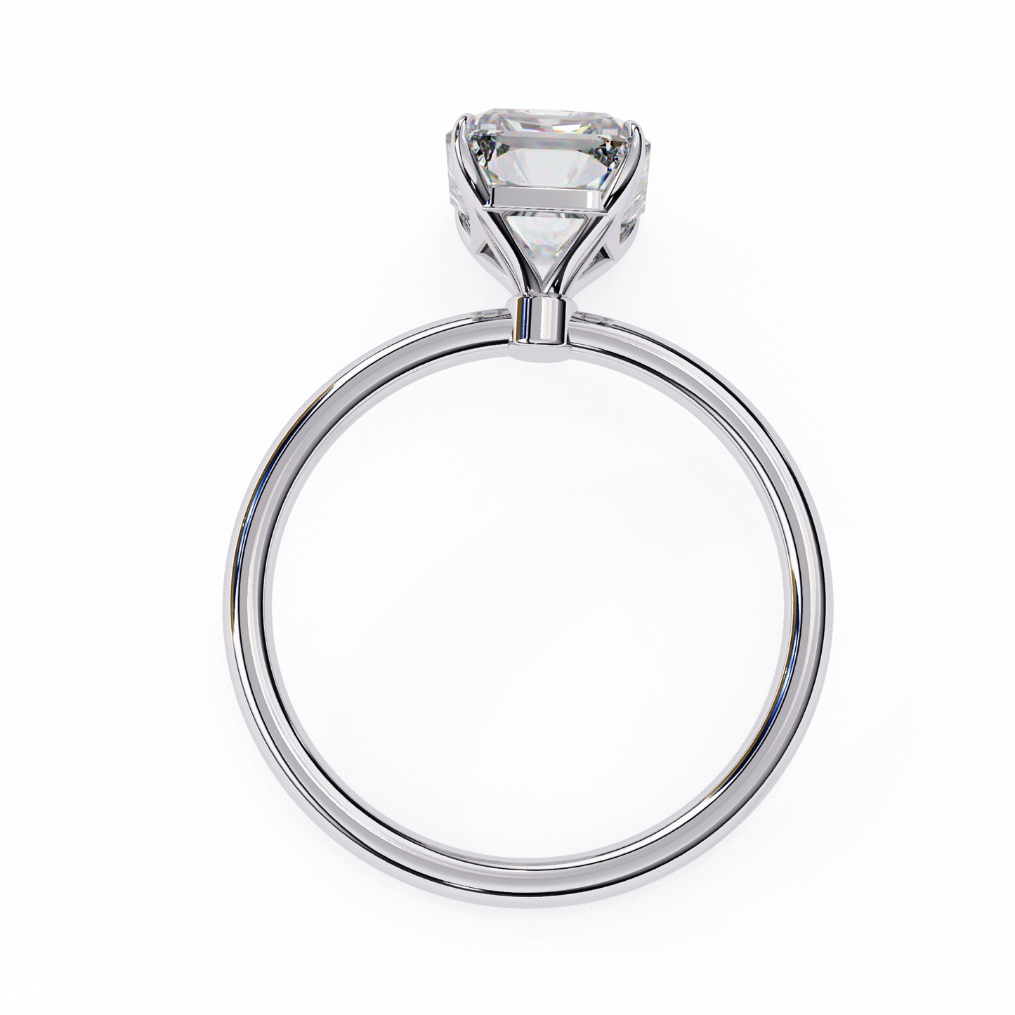 Radiant Solitaire Ring