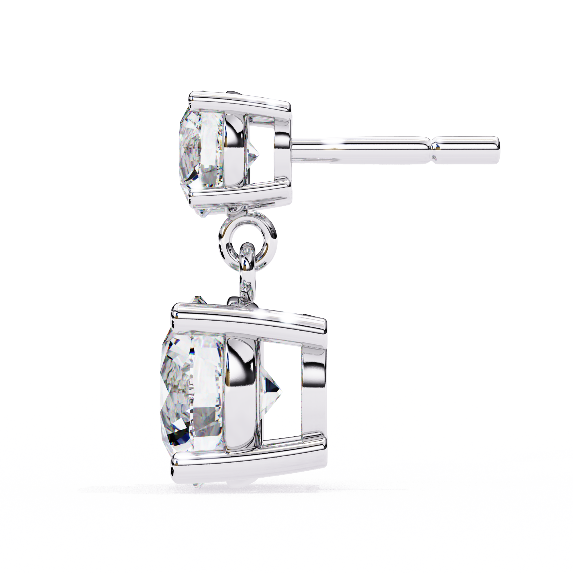 Diamond Duo Stud Earrings