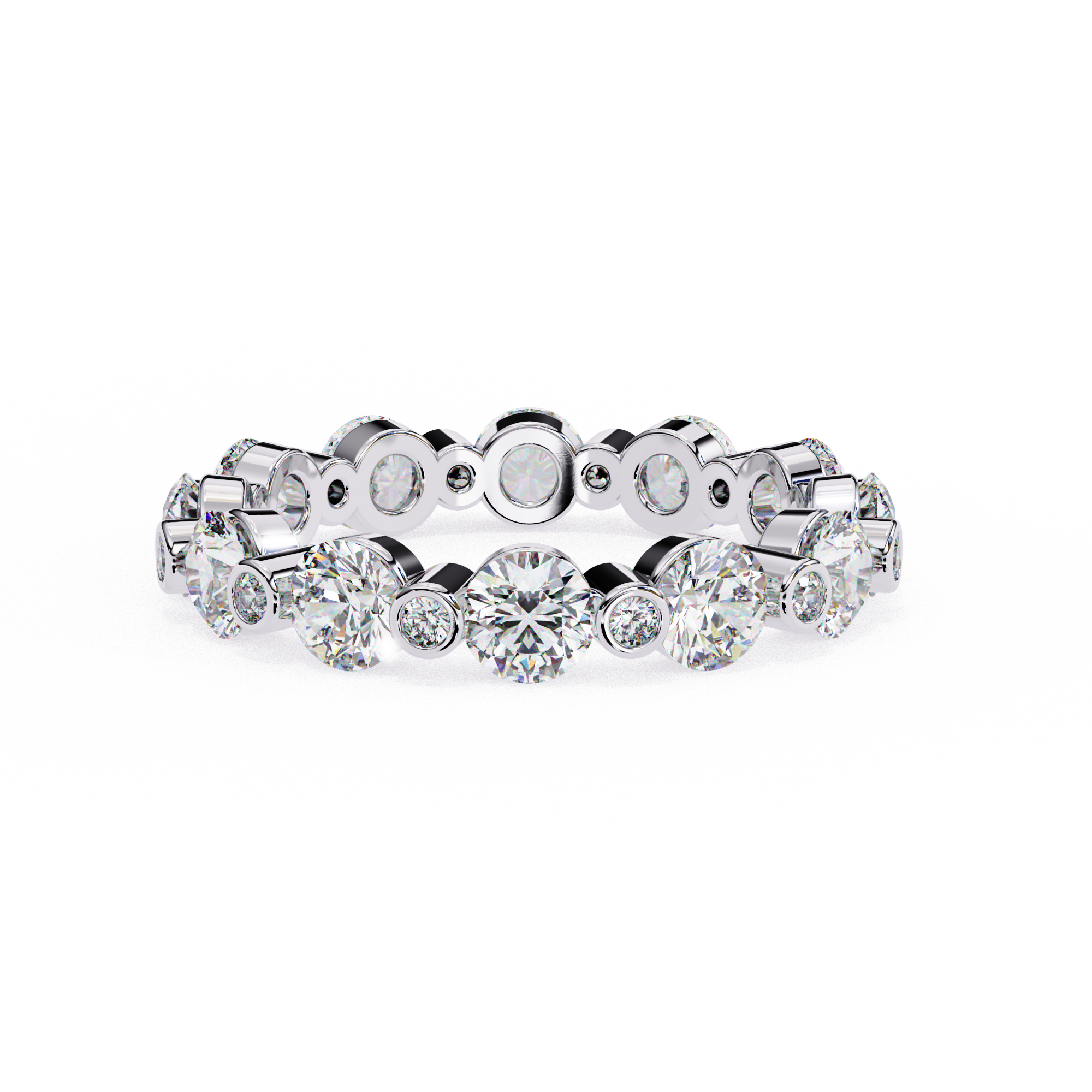 Minimalist Lab Grown Diamond Band for Women