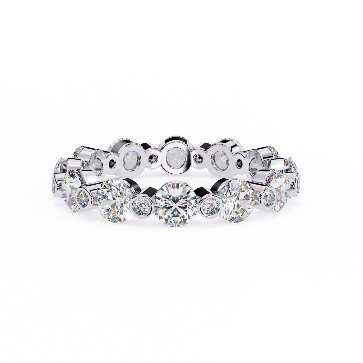 Minimalist Lab Grown Diamond Band for Women