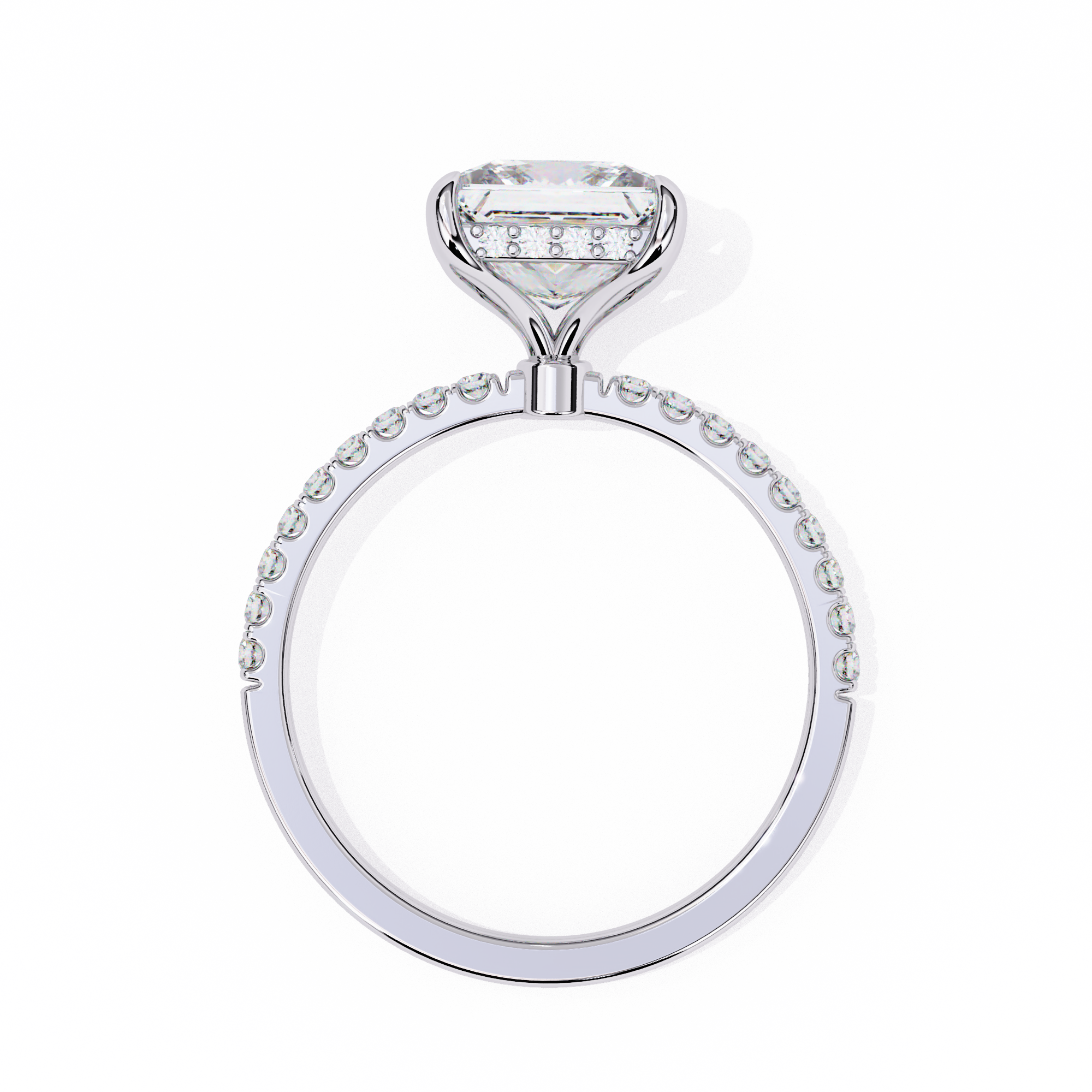 Princess cut Lab Grown Diamond Diamond