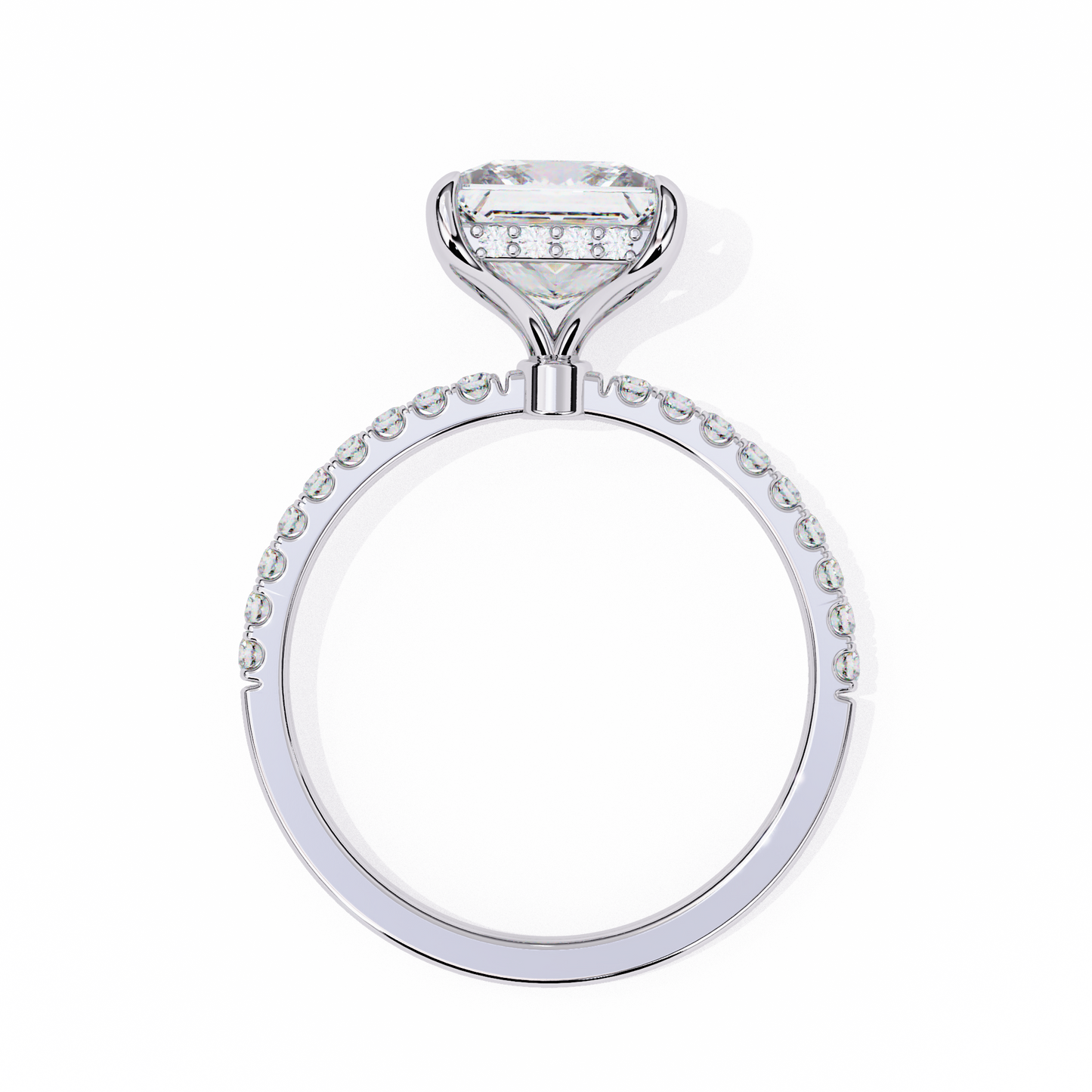 Princess cut Lab Grown Diamond Diamond