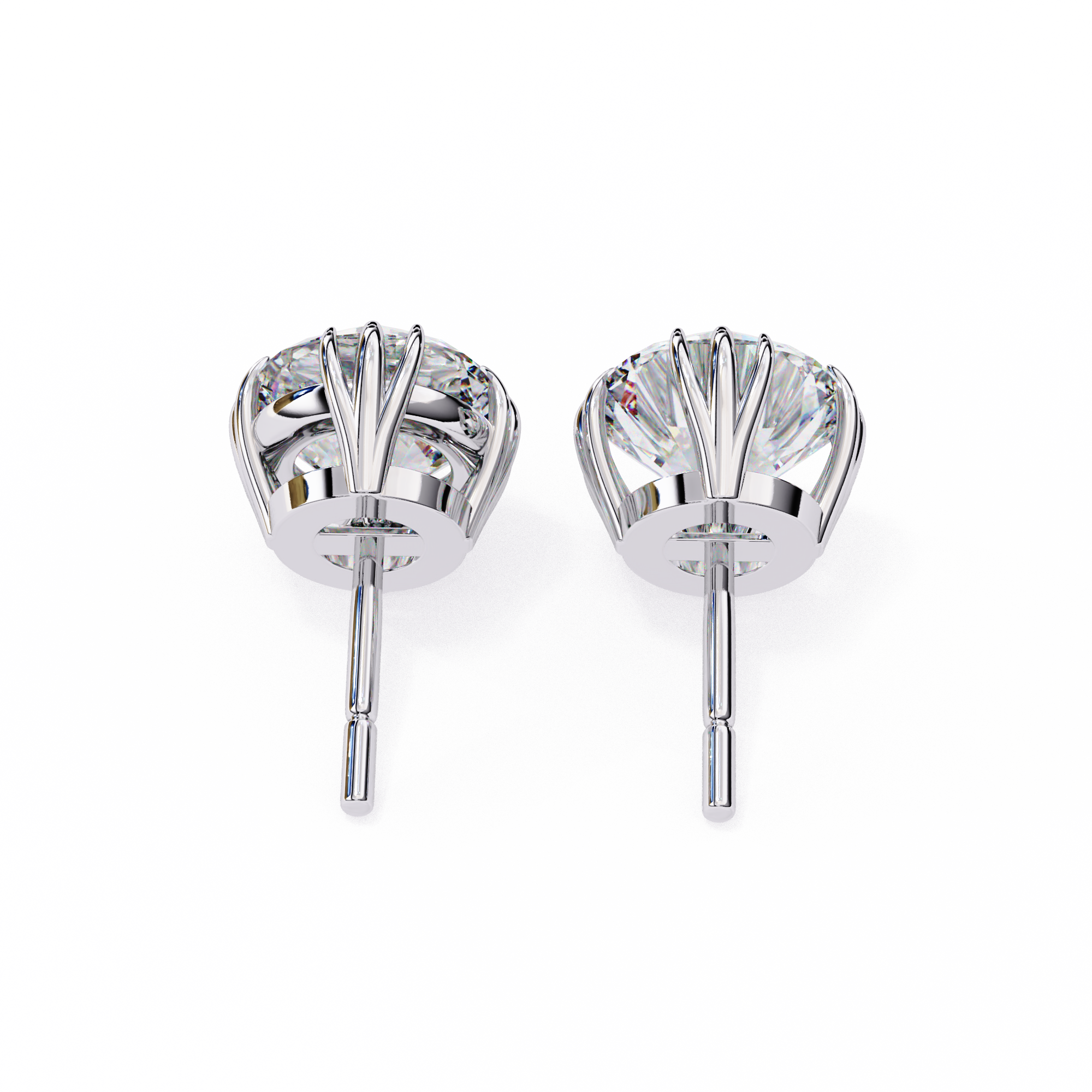Trinity 2-carat Diamond Studs