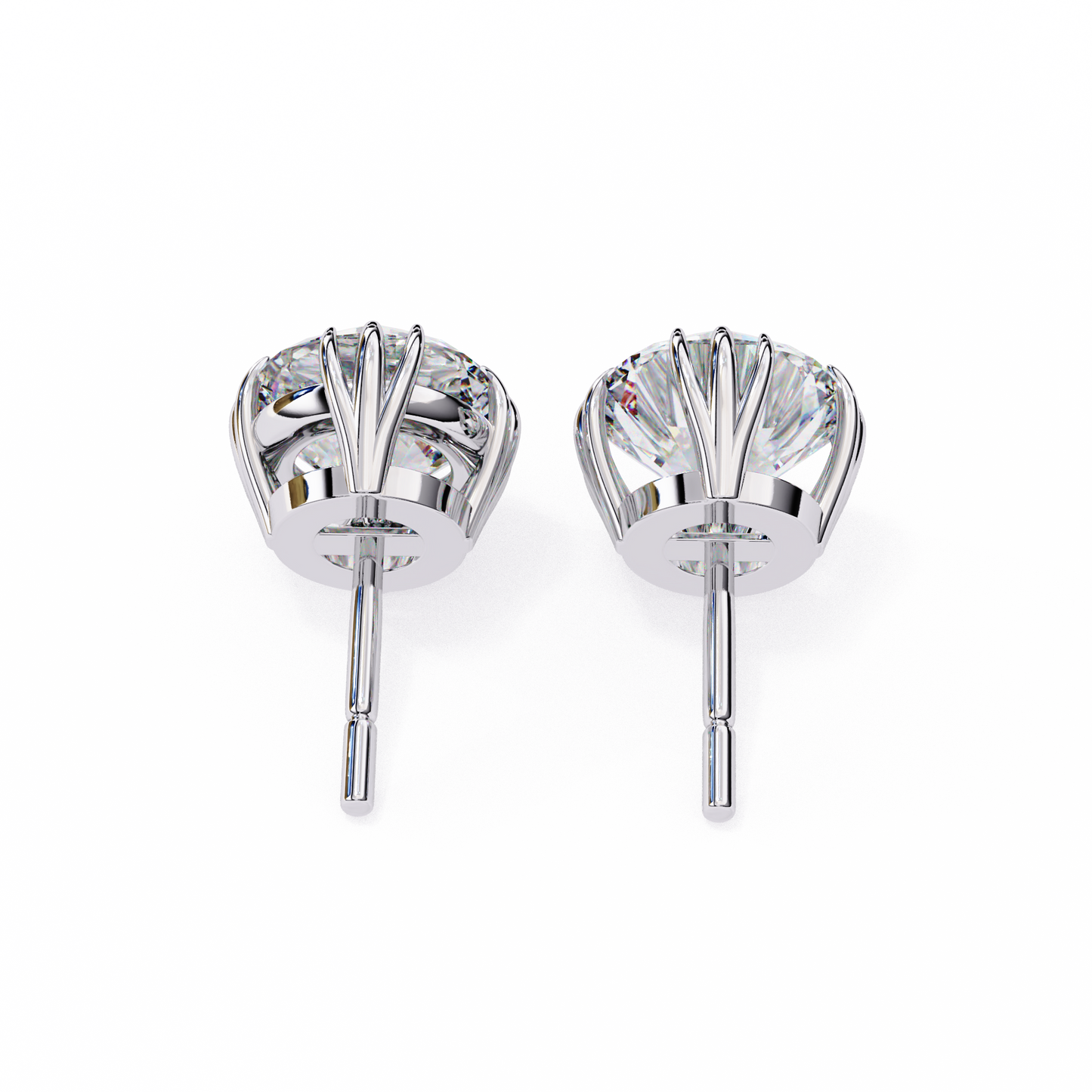 Trinity 2-carat Diamond Studs