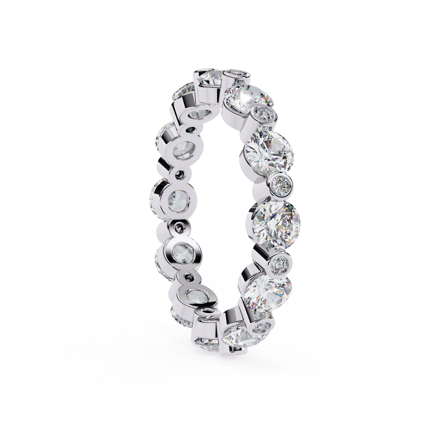 Minimalist Lab Grown Diamond Band for Women
