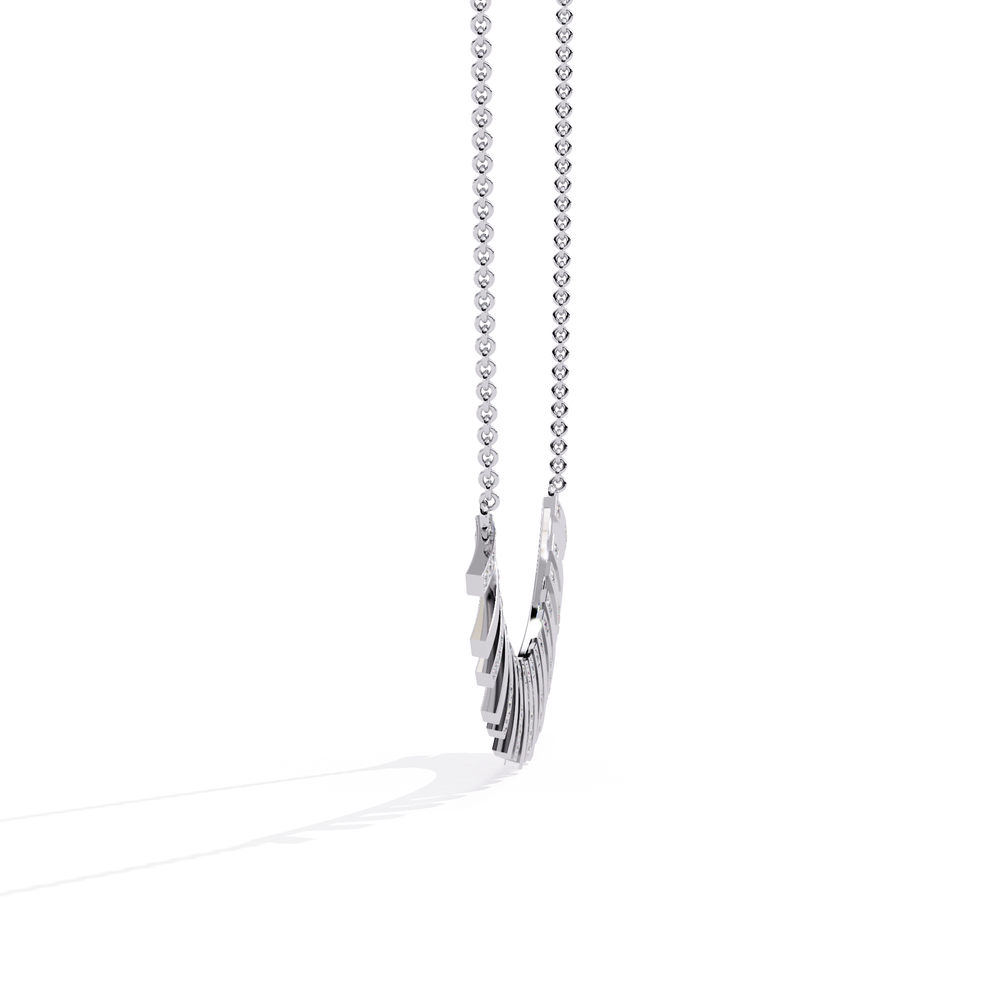 Lab Grown Diamond Infinity Glow Necklace