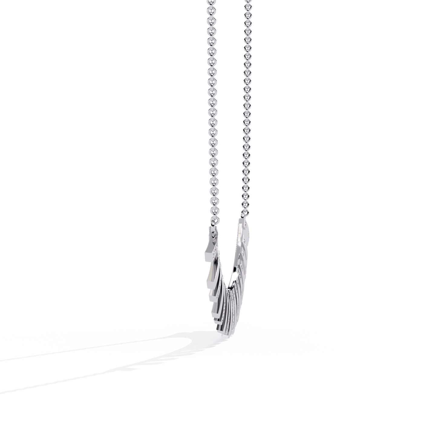 Lab Grown Diamond Infinity Glow Necklace