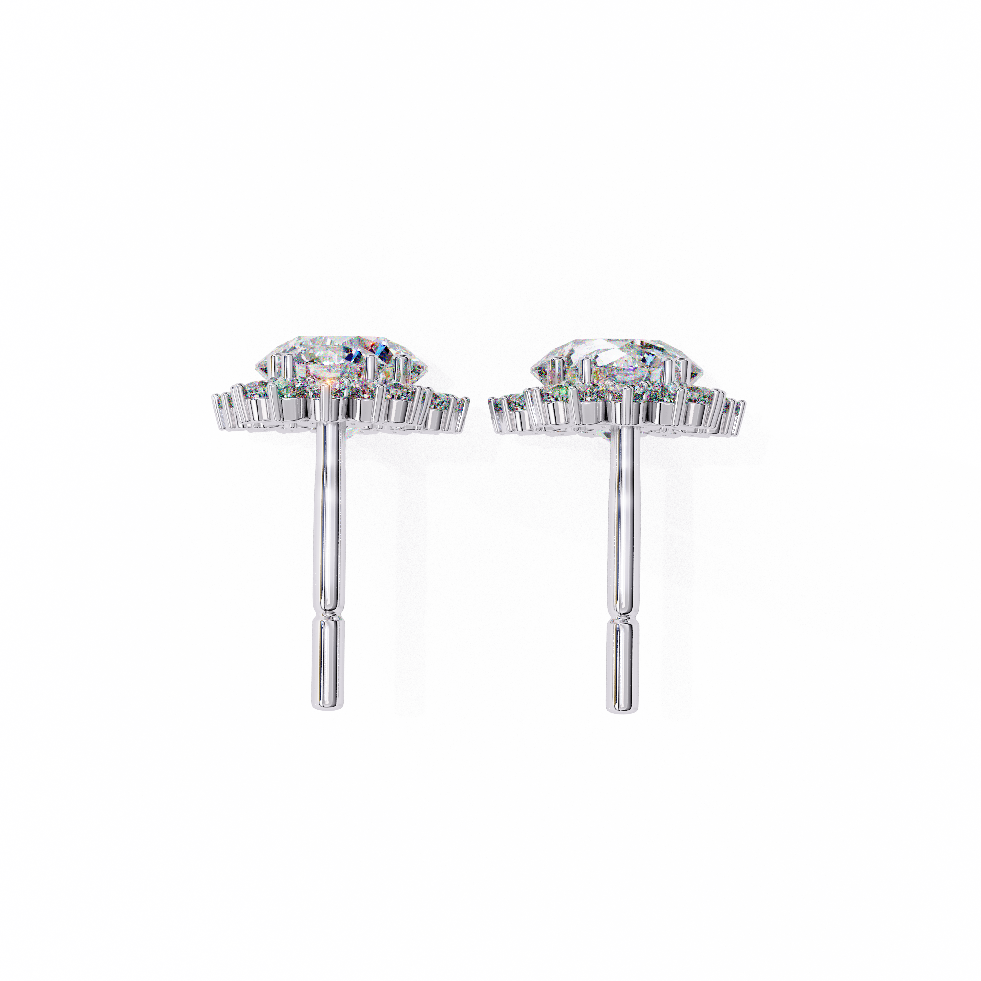 Floral Cluster Earrings