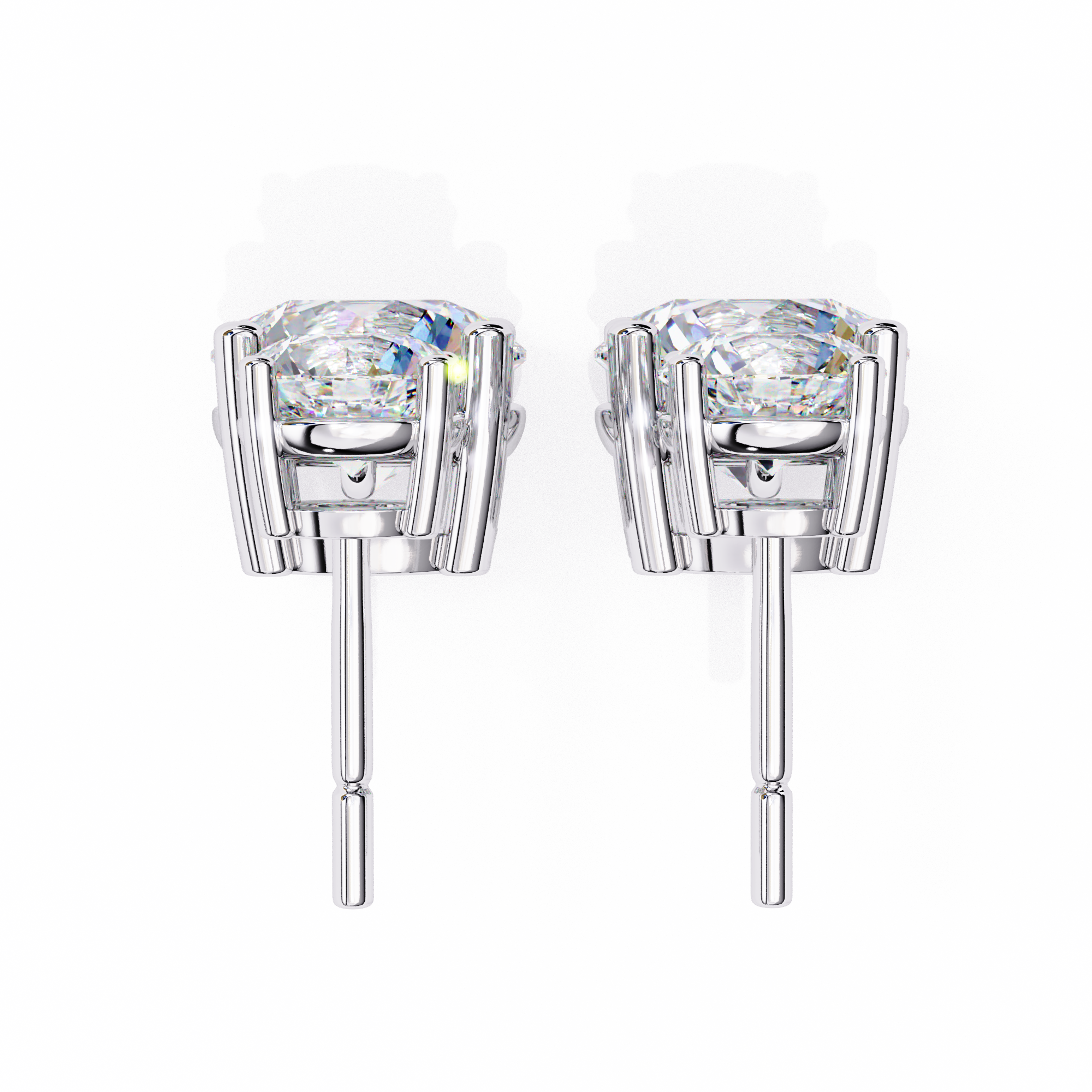 Diamond Duo Stud Earrings