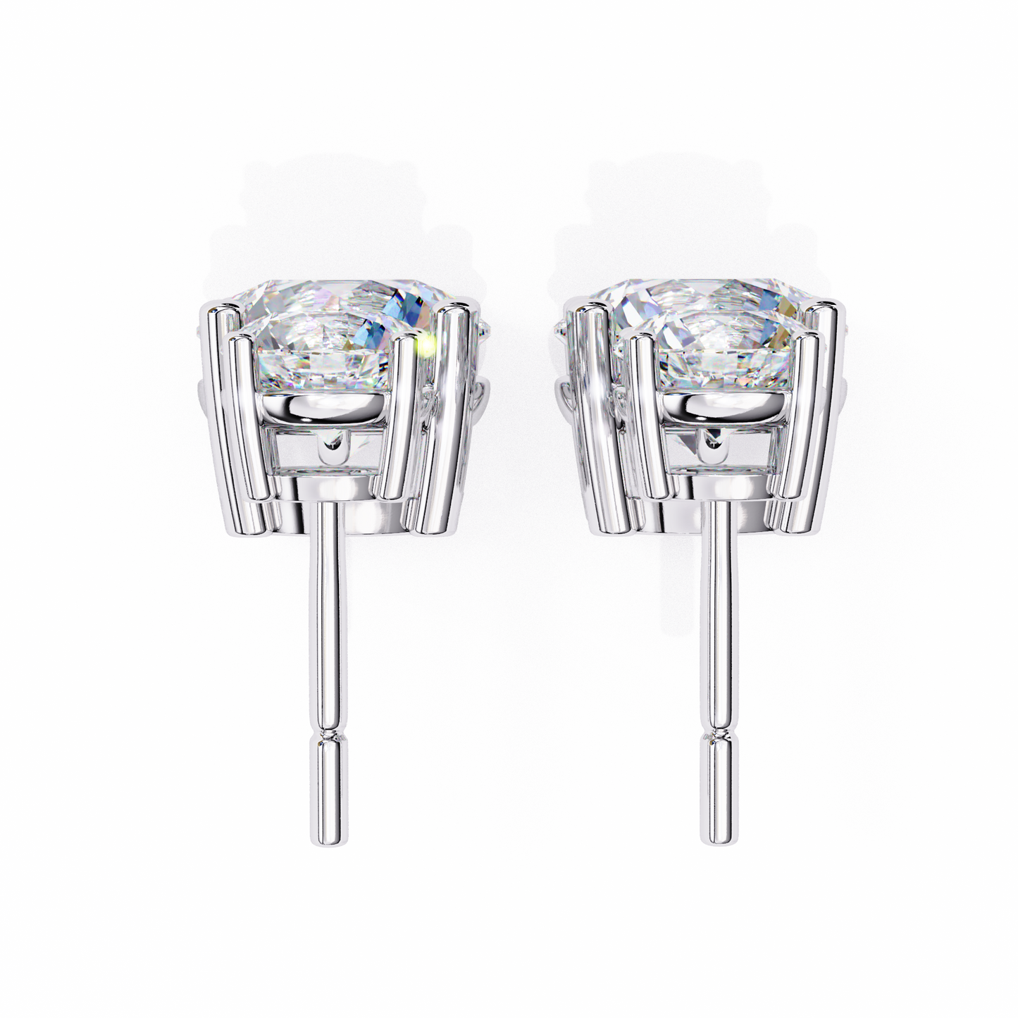 Diamond Duo Stud Earrings