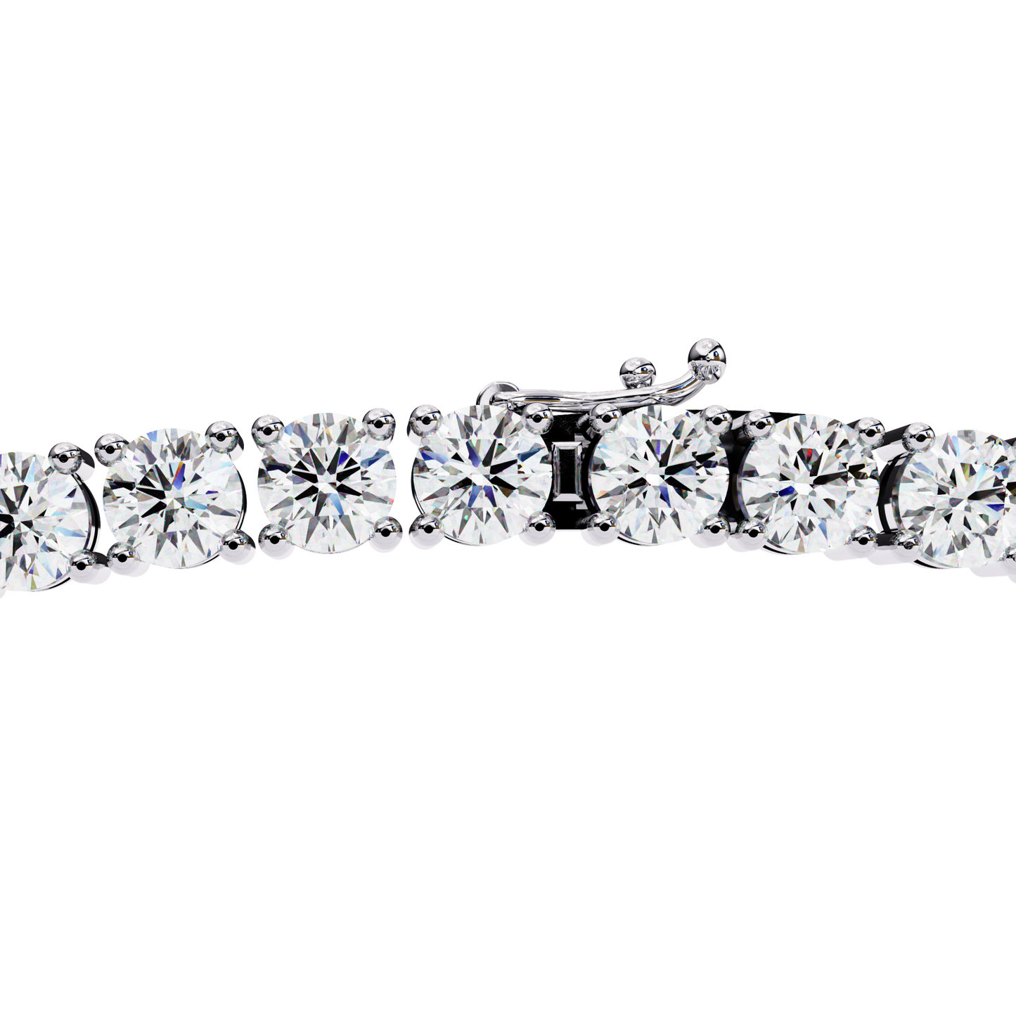 Lab Grown Diamond Tennis Necklace