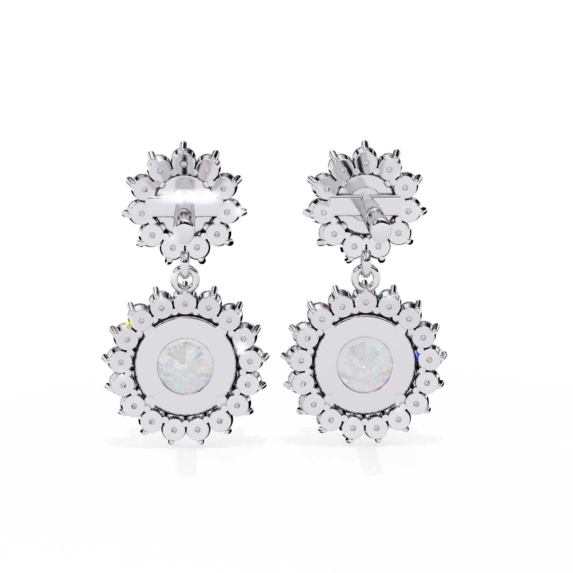 Floral Cluster Earrings