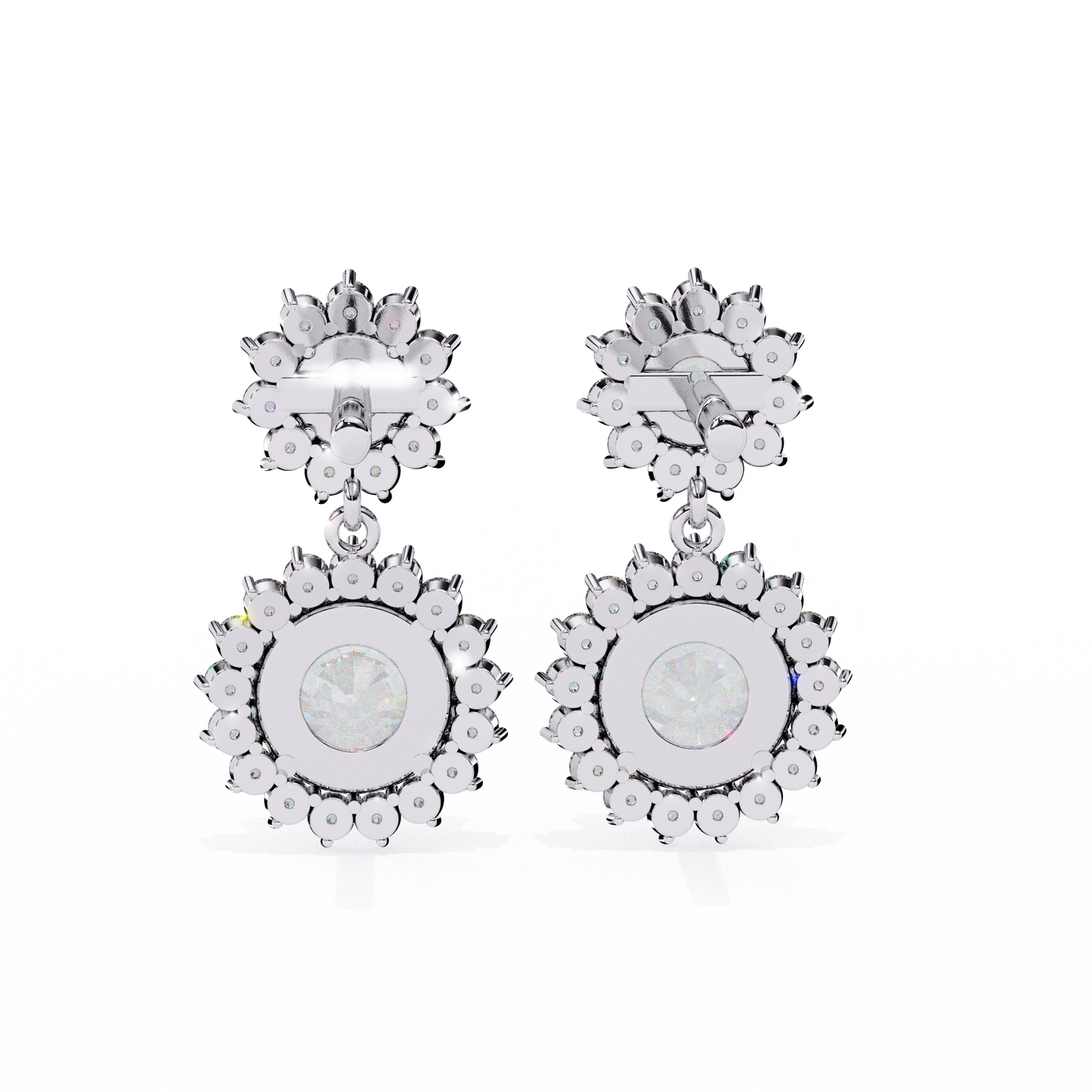 Floral Cluster Earrings
