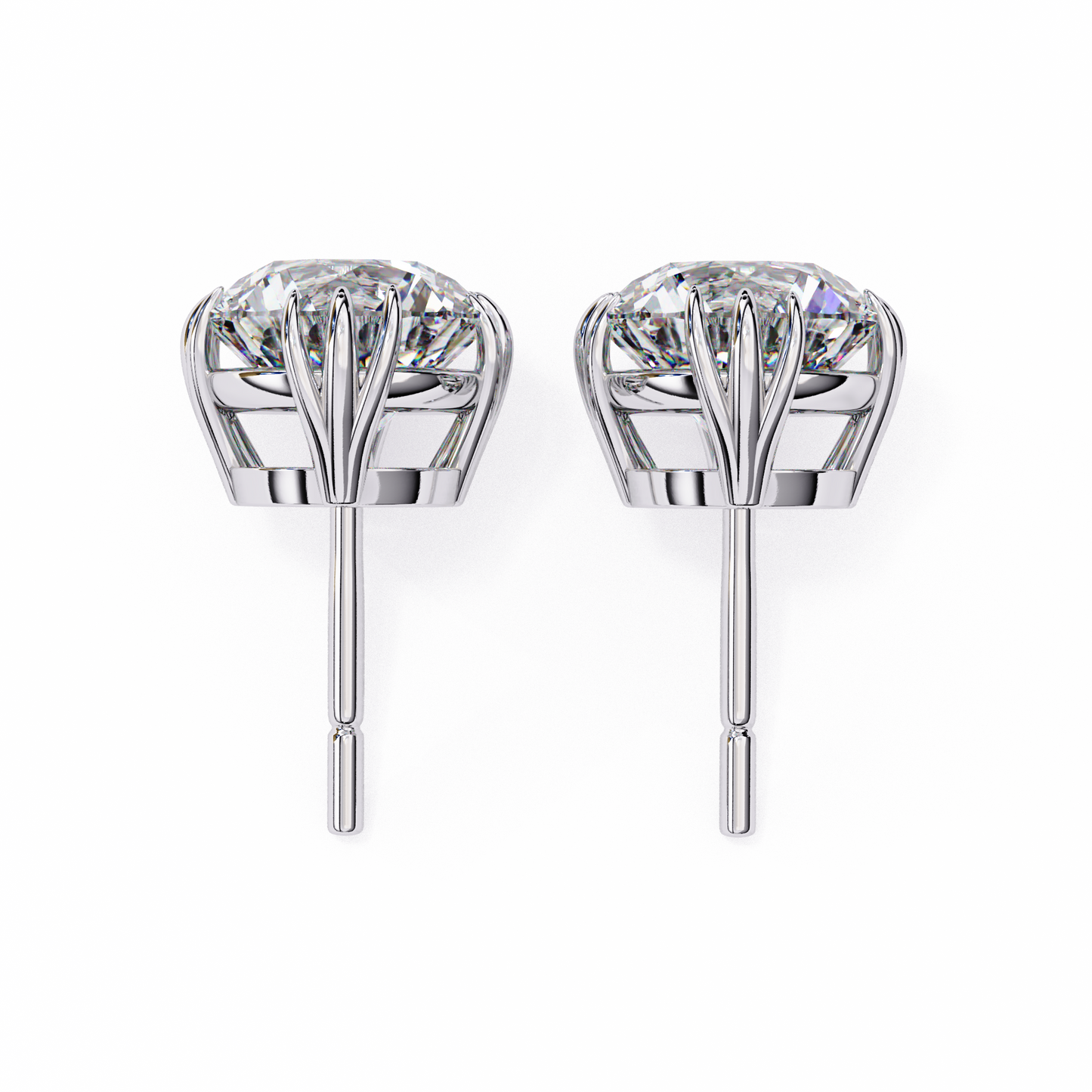 Trinity 2-carat Diamond Studs